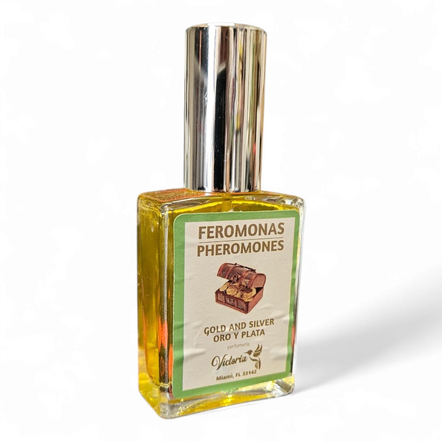 Pheromone Perfume Gold and Silver  –  Feromonas Oro y Plata