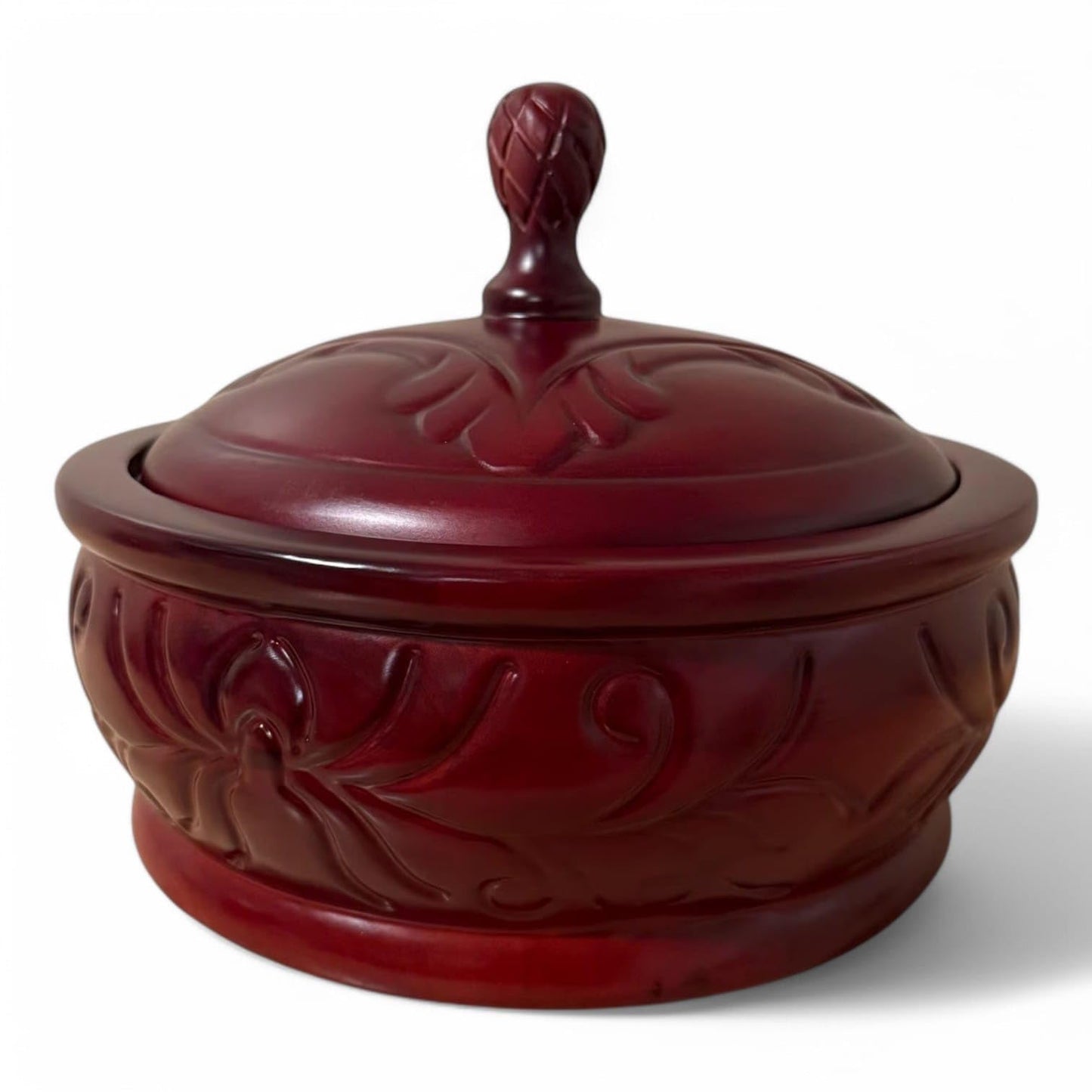 Chango/Orula Batea with Pilon – Hand carved Wood Sopera Set