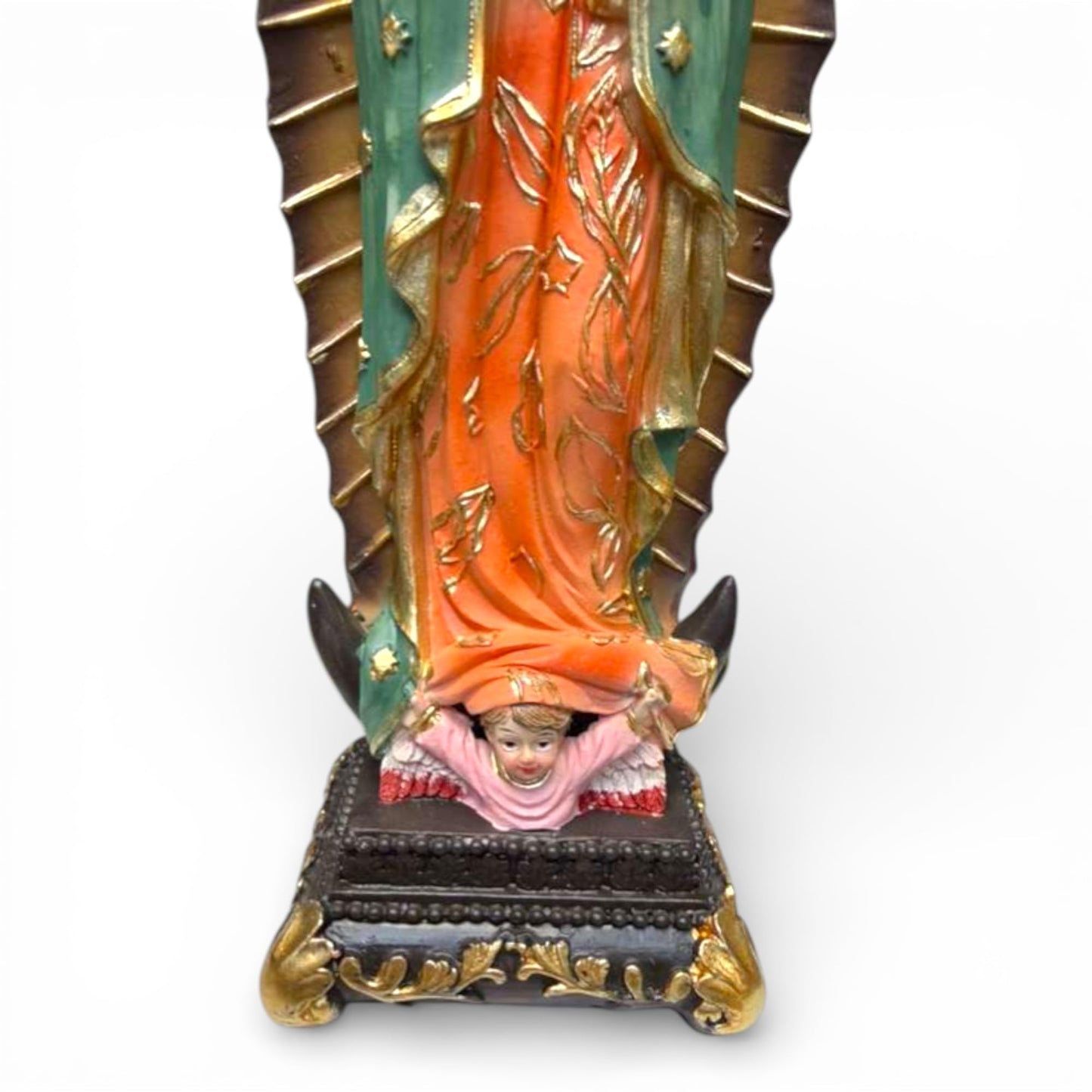 Virgin of Guadalupe Statue 8 Inch – Our Lady of Guadalupe