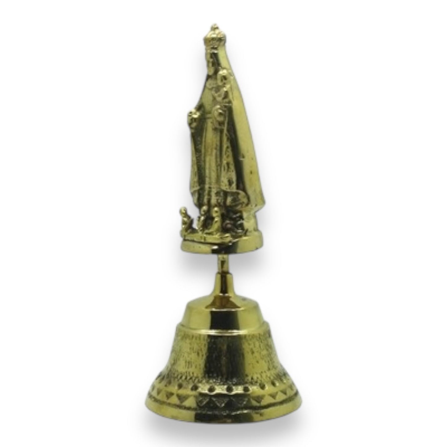 Bronze Bell – Virgen de la Cobre (Our Lady of Charity) 6.5"