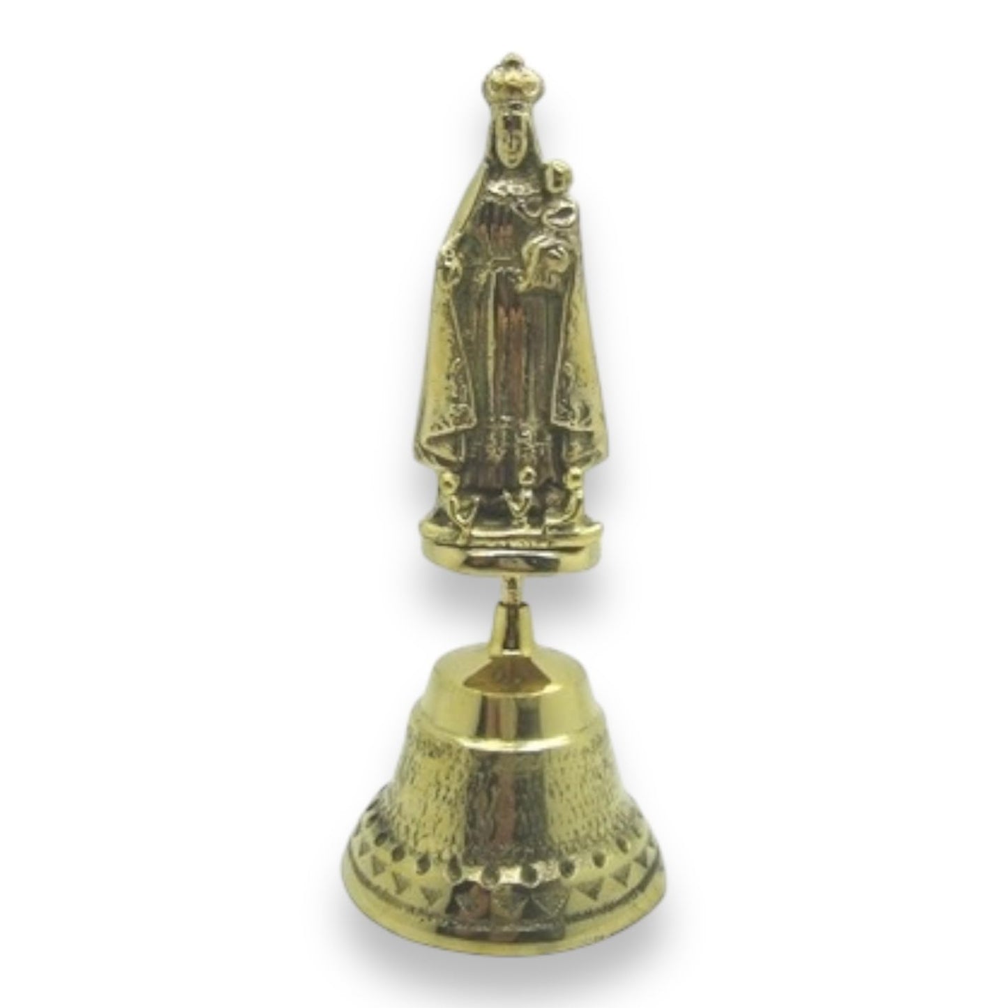 Bronze Bell – Virgen de la Cobre (Our Lady of Charity) 6.5"