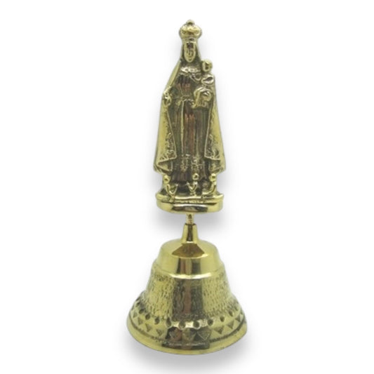 Bronze Bell – Virgen de la Cobre (Our Lady of Charity) 6.5"