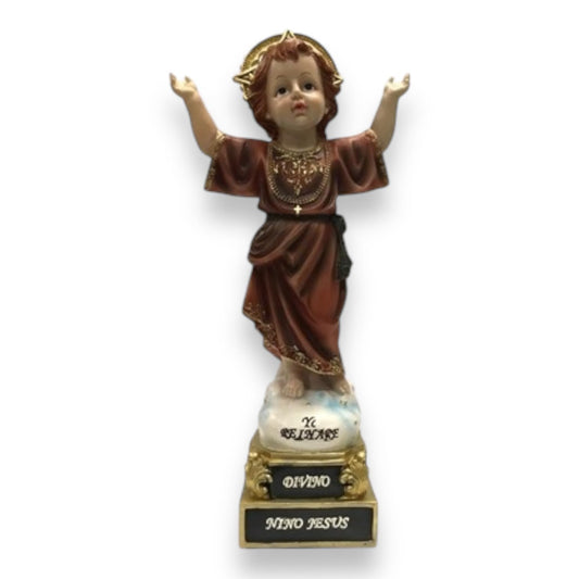Divino Niño de Jesus, Divine Child Jesus 19" Resin Figurine