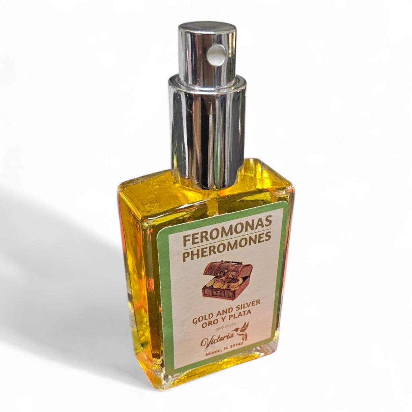 Pheromone Perfume Gold and Silver  –  Feromonas Oro y Plata