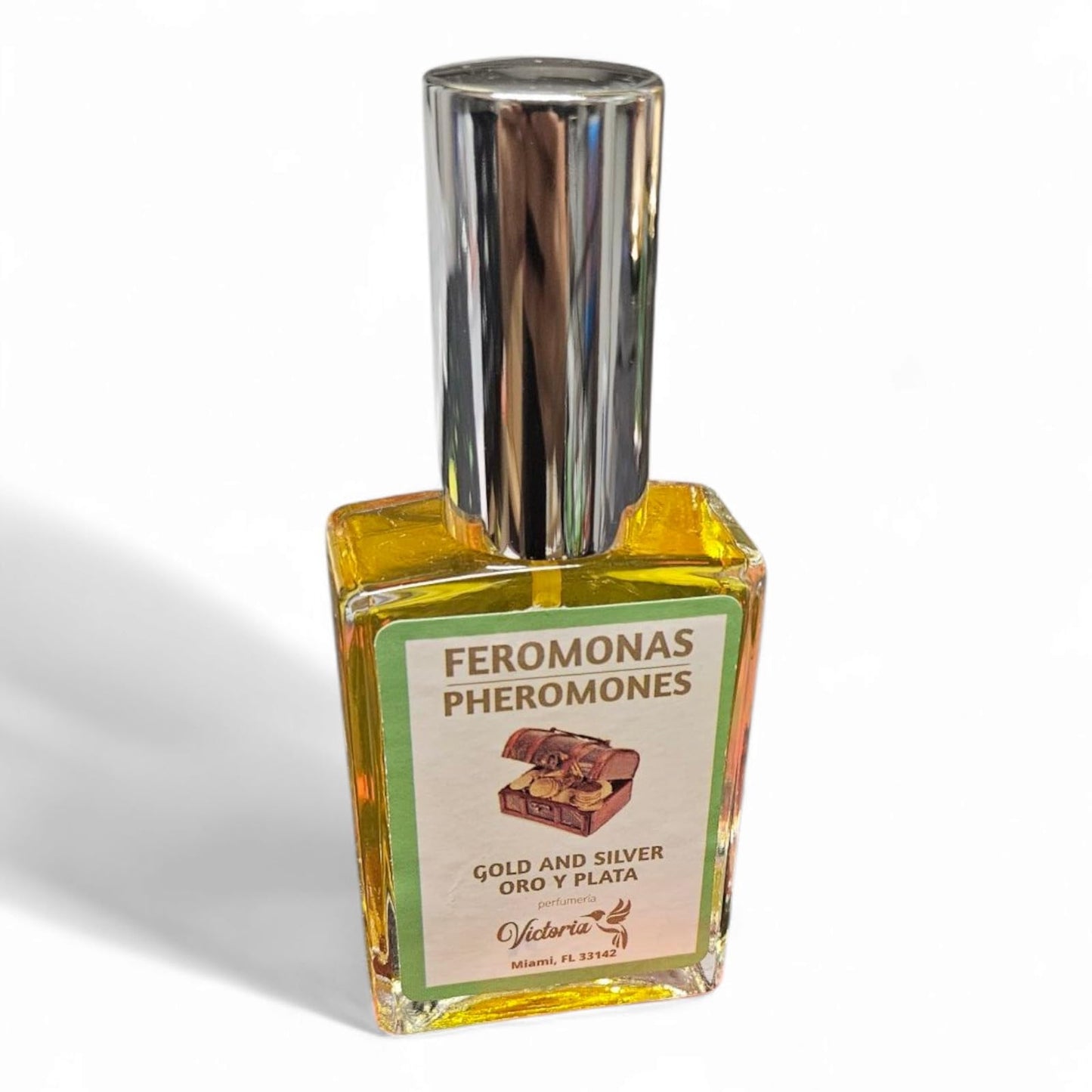 Pheromone Perfume Gold and Silver  –  Feromonas Oro y Plata