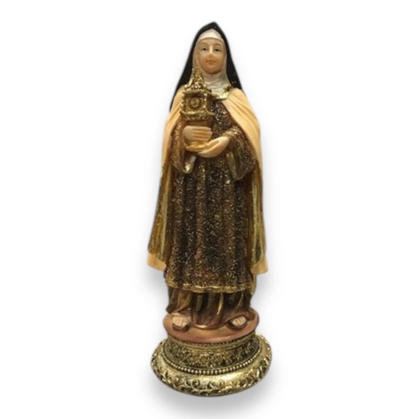 Santa Clara  –  12" Saint Clare Religious Statue Figurine