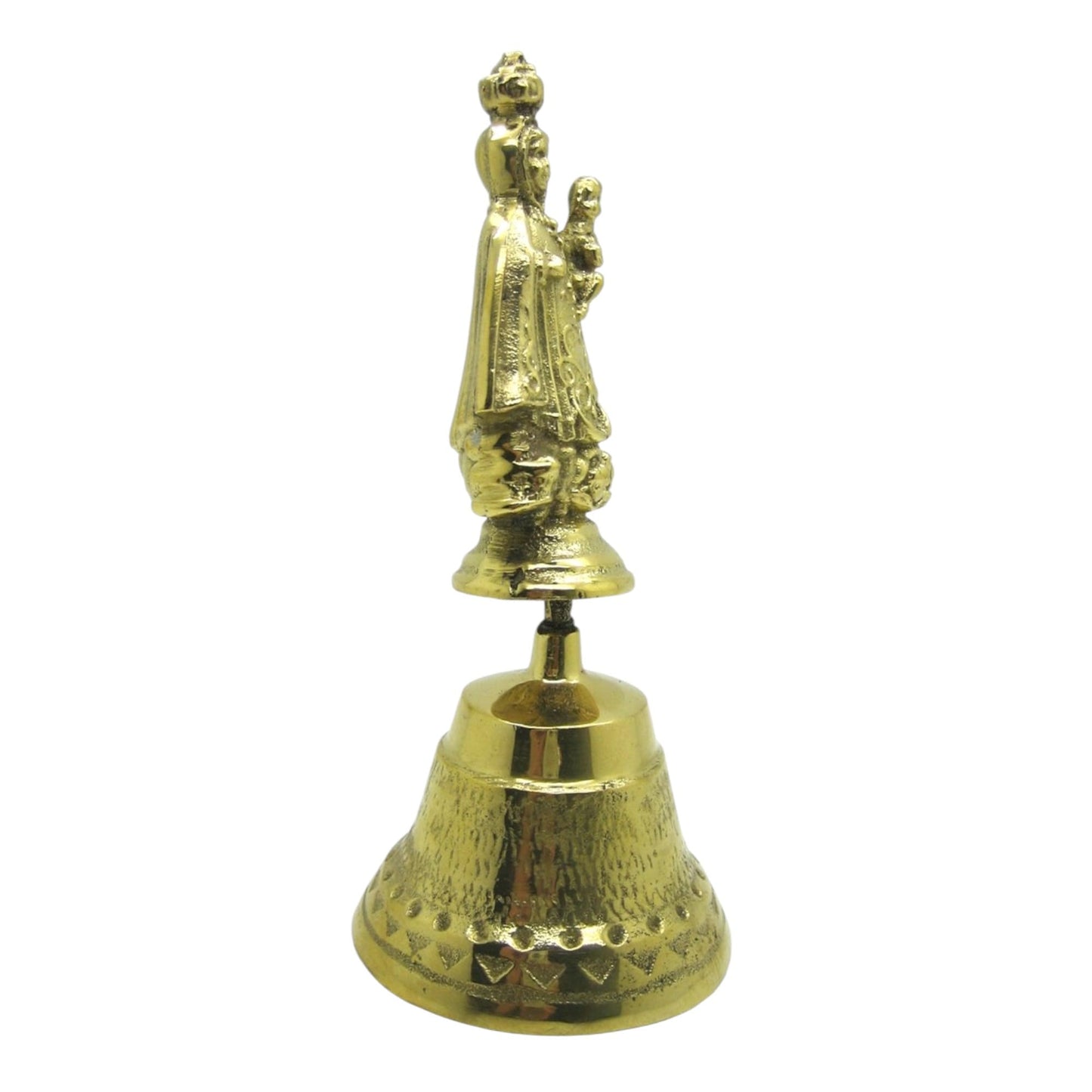 Bronze Bell – Virgin of Regla (Our Lady of Regla), 7" Tall