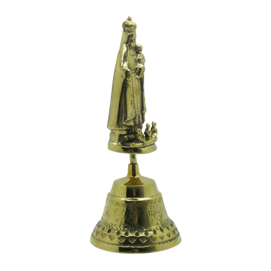 Bronze Bell – Virgen del Cobre (Our Lady of Charity), 6.5"