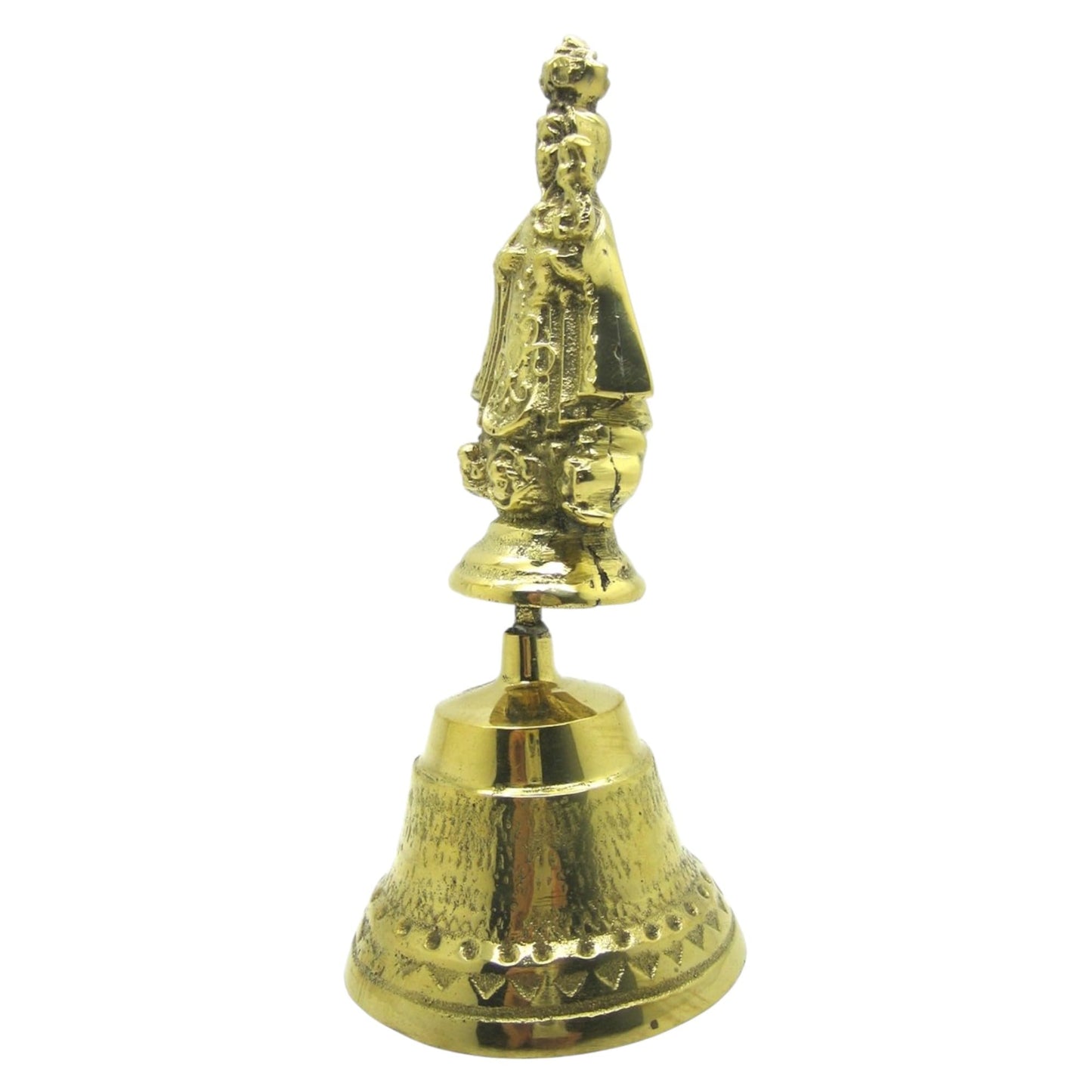 Bronze Bell – Virgin of Regla (Our Lady of Regla), 7" Tall