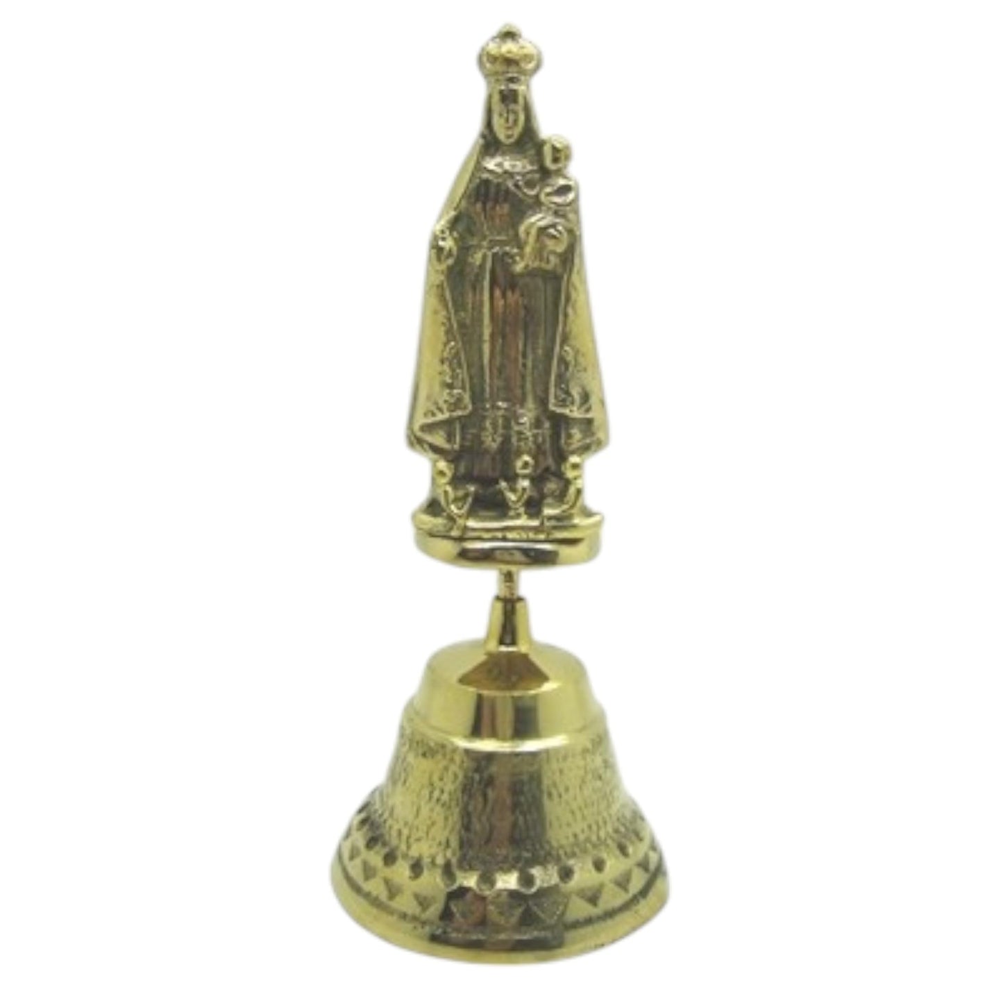 Bronze Bell – Virgen del Cobre (Our Lady of Charity), 6.5"