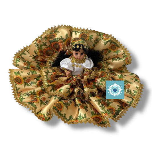 Muneca Jitana Espiritual de Santeria Yoruba Handmade Gypsy