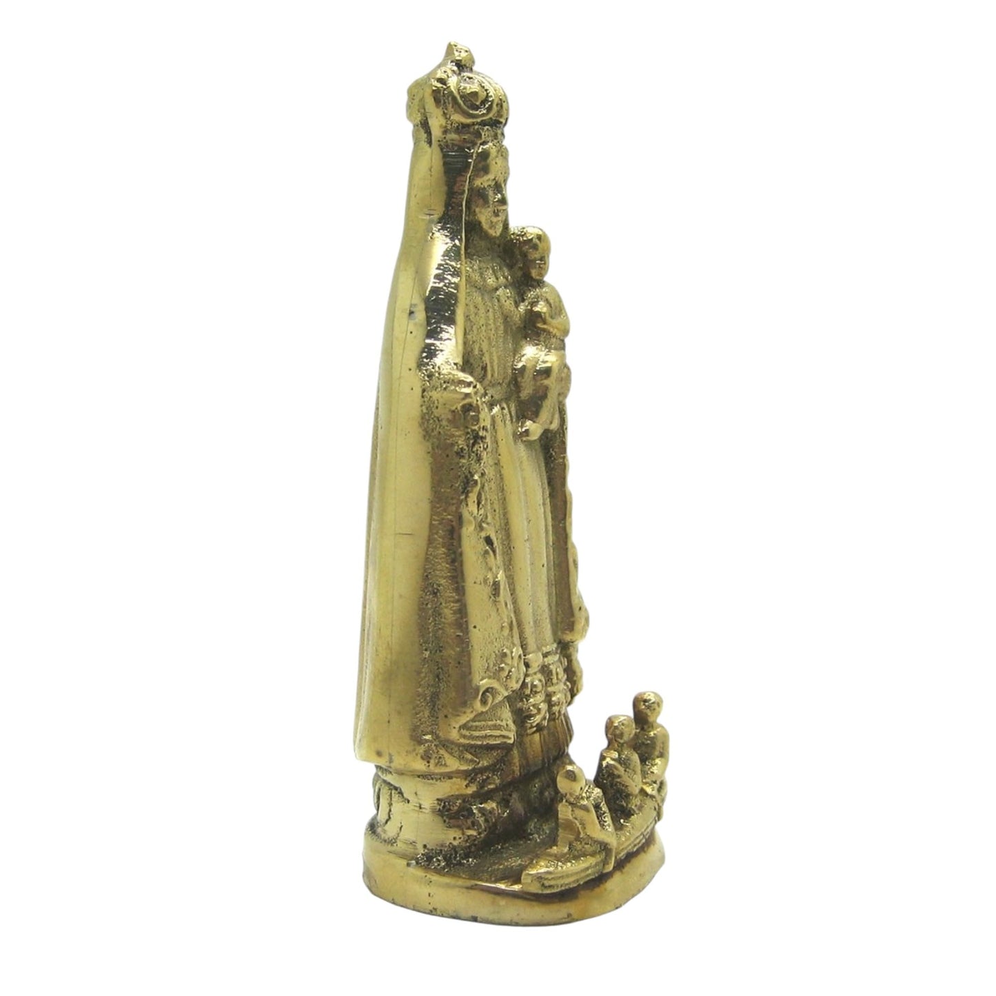Virgen del Cobre Bronze Figurine 4" – Our Lady of Charity