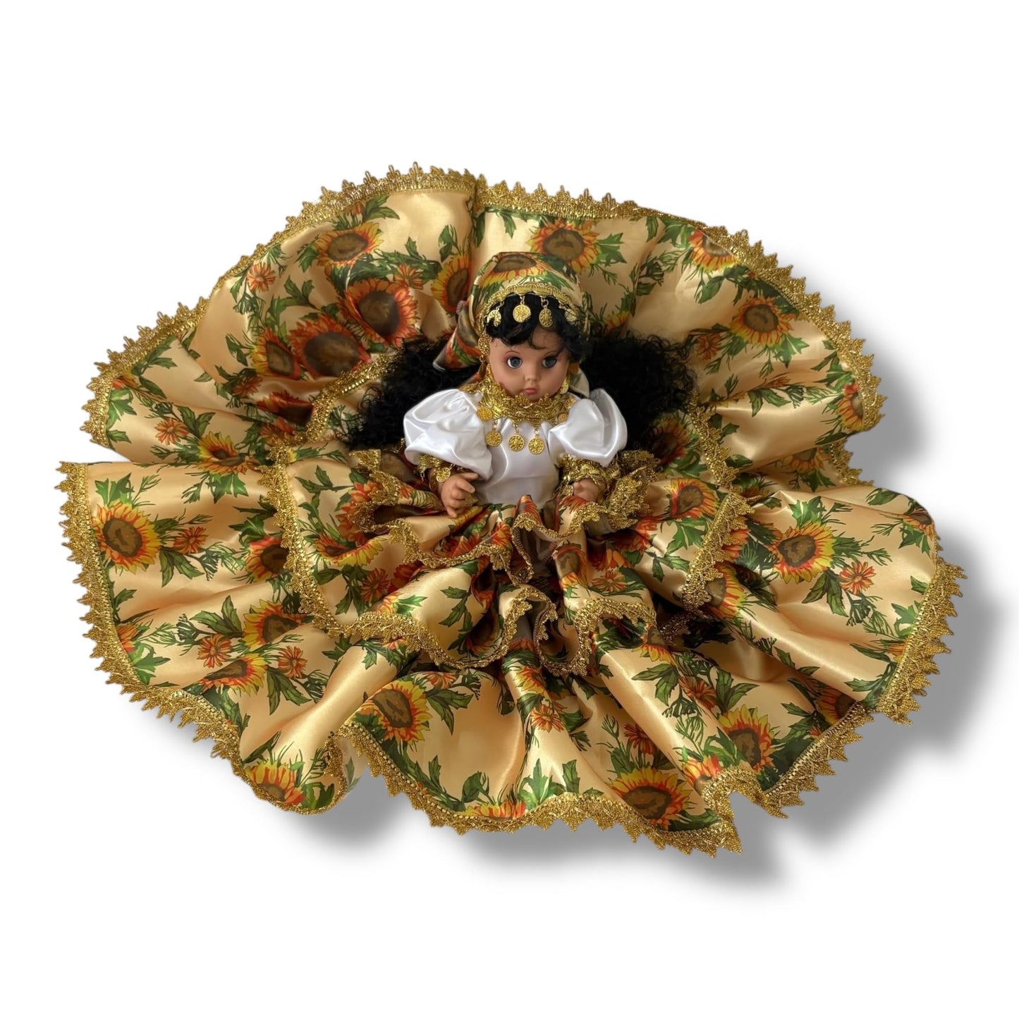 Muneca Jitana Espiritual de Santeria Yoruba Handmade Gypsy