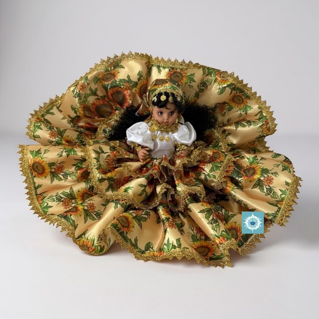 Muneca Jitana Espiritual de Santeria Yoruba Handmade Gypsy
