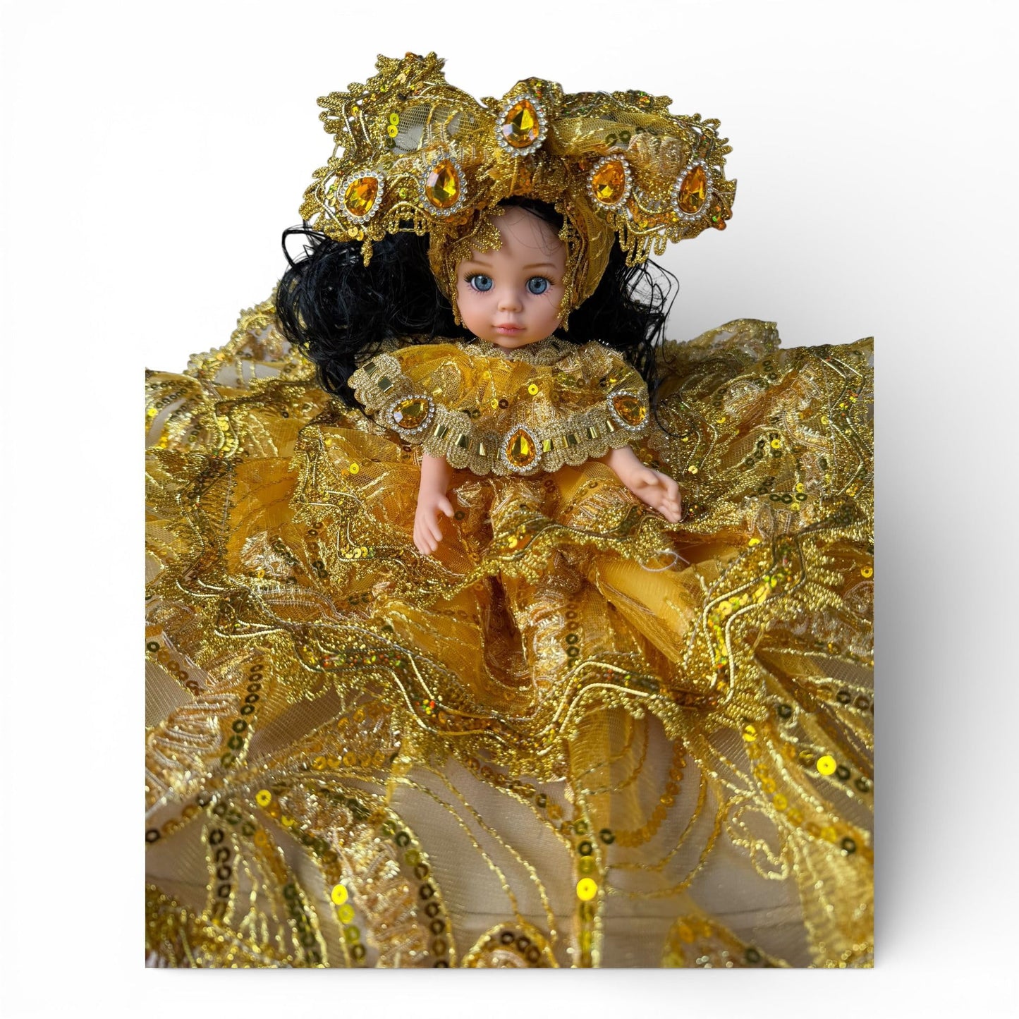 Oshun Santeria Doll 12 Inch – Muneca Orisha Ochun Yoruba