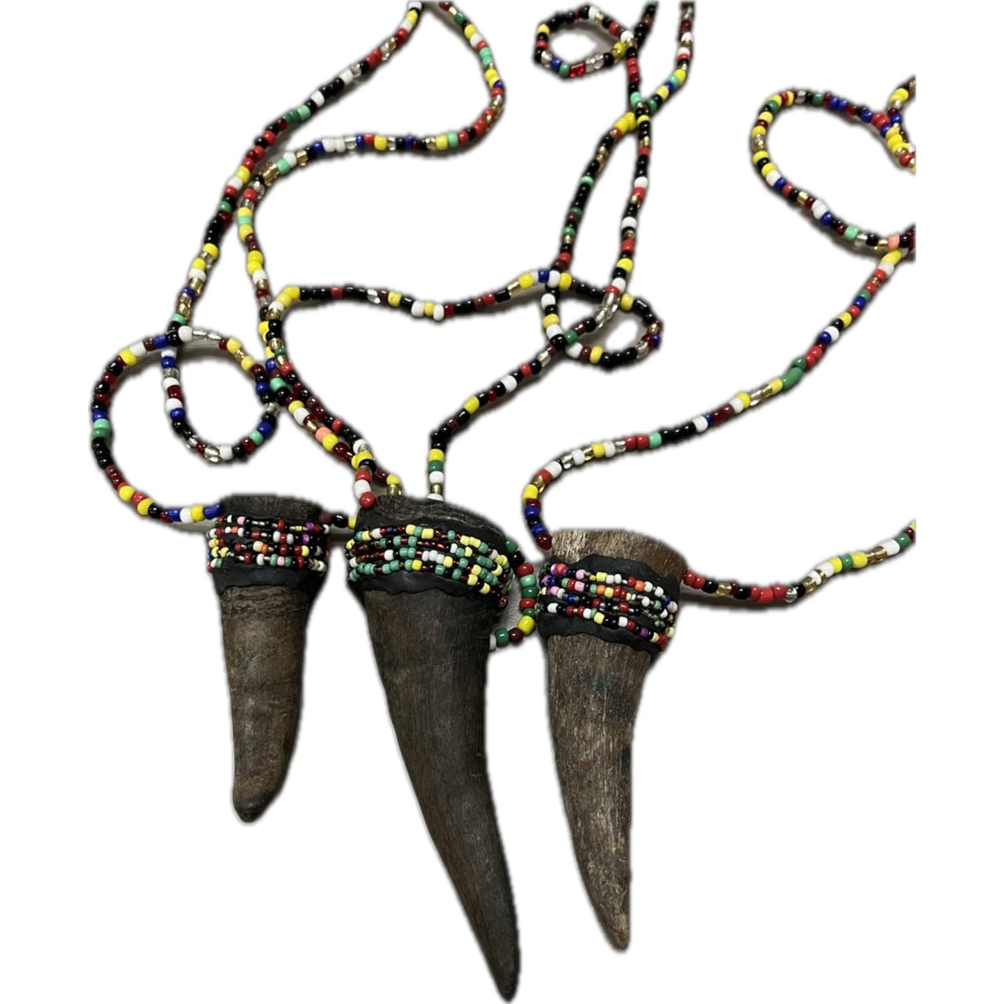 Osain Amulet Necklace Cuerno de Ozain – Santeria, Ifa