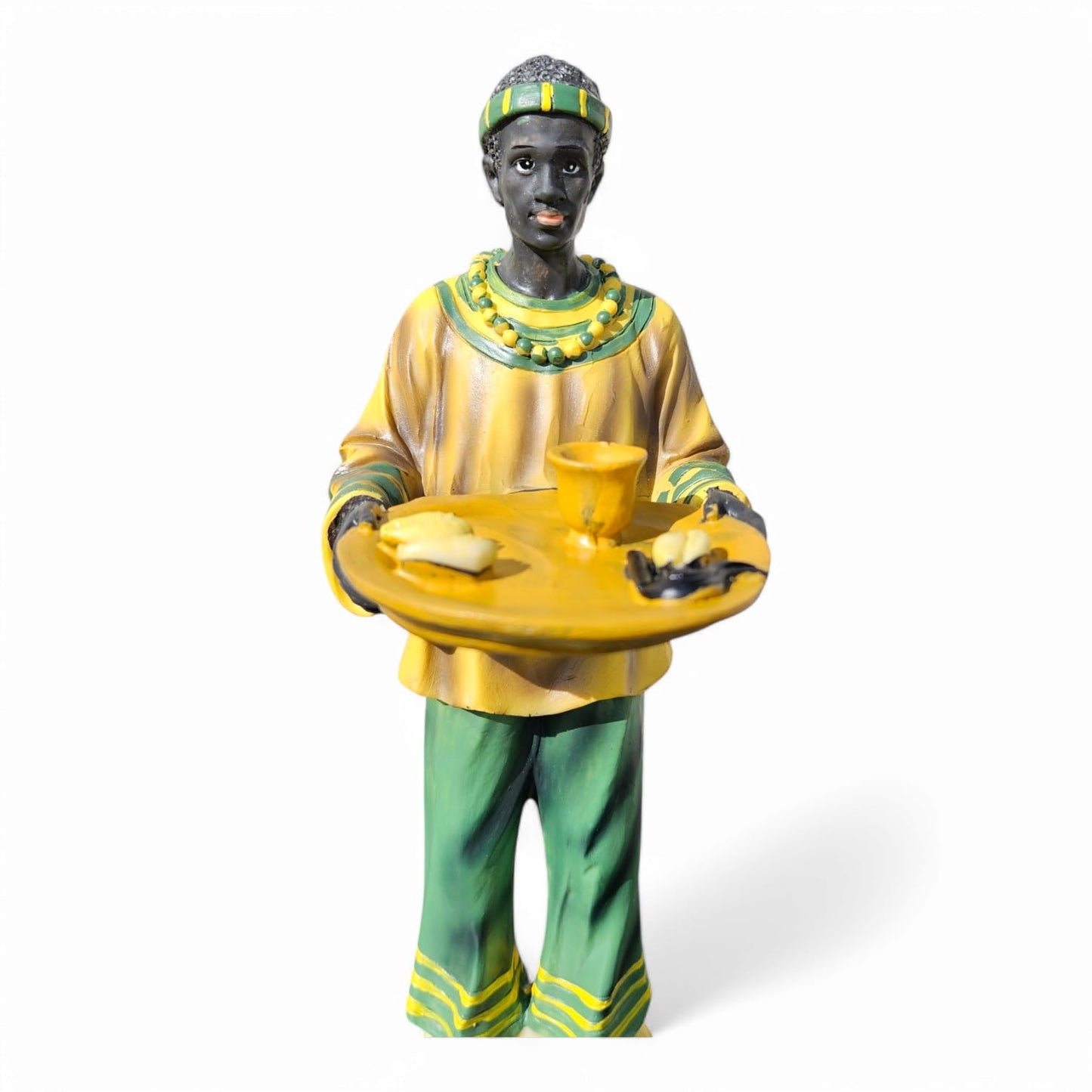 Orisha Orula Statue Figurine  –  8" Spiritual Yoruba Decor
