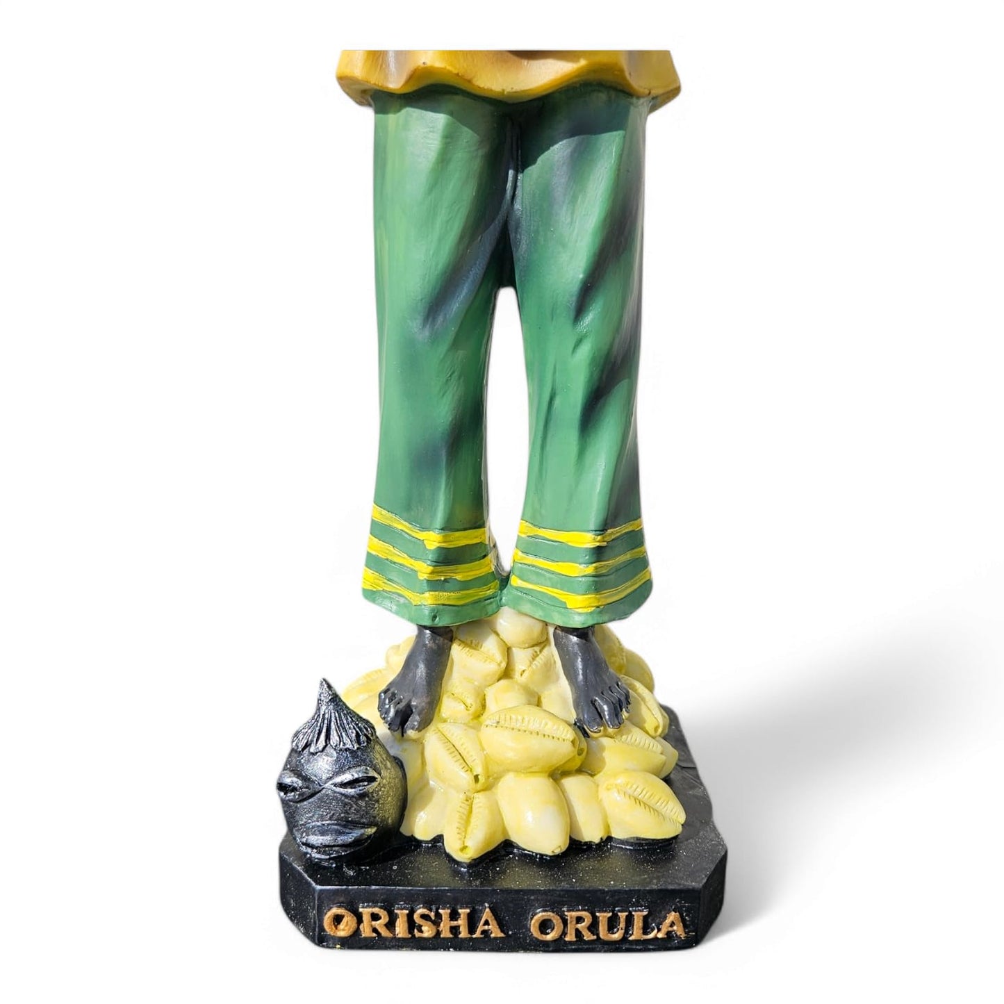 Orisha Orula Statue Figurine  –  8" Spiritual Yoruba Decor