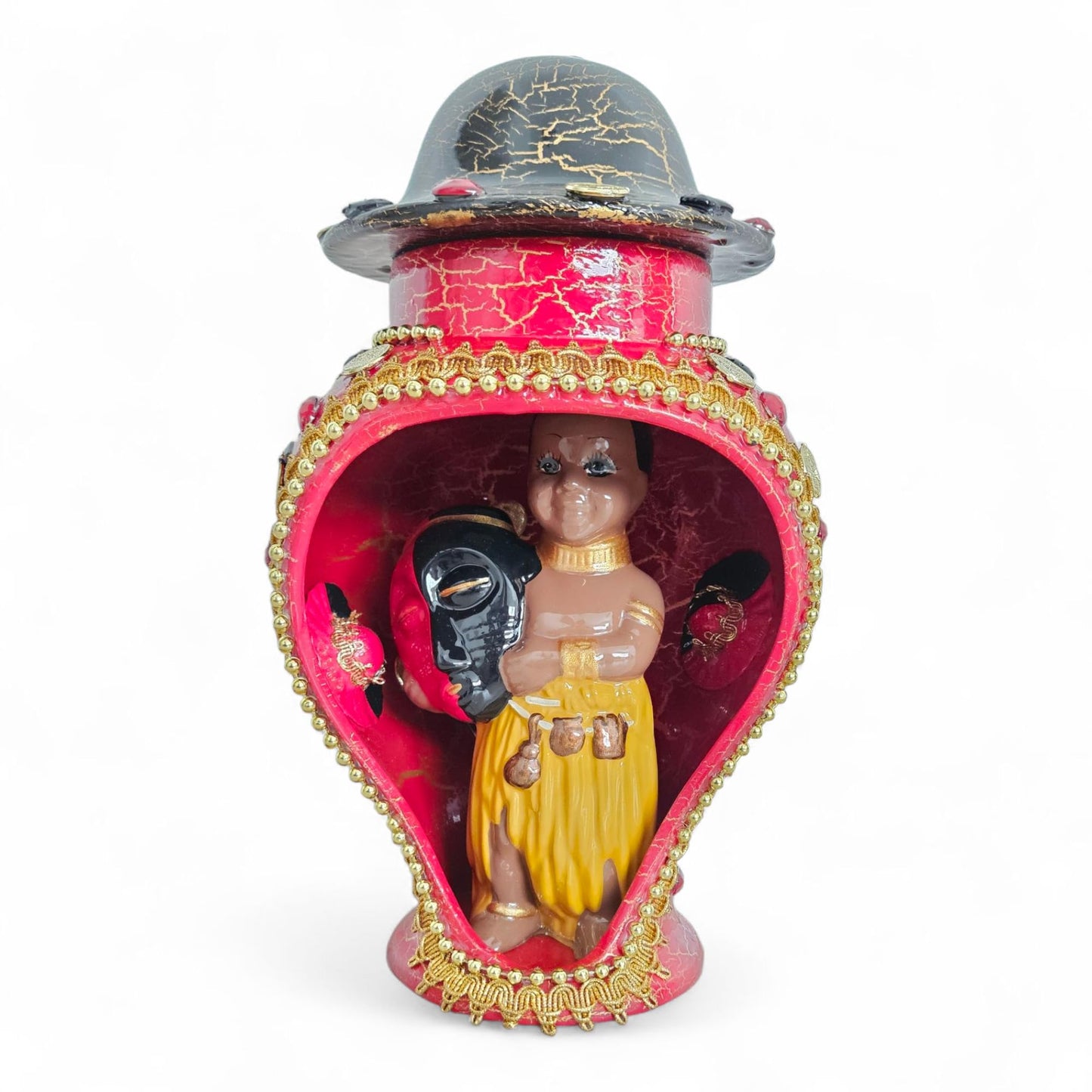 Elegua House 13” Tall – Casa de Eshu para Santeria Rituals