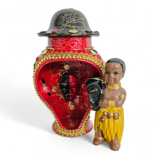 Elegua House 13” Tall – Casa de Eshu para Santeria Rituals