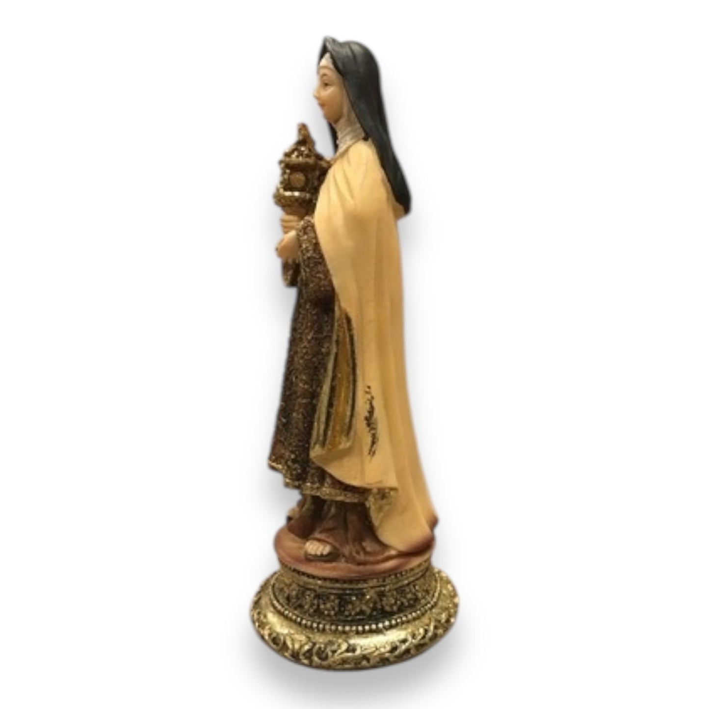 Santa Clara  –  8" Saint Clare Religious Statue Figurine