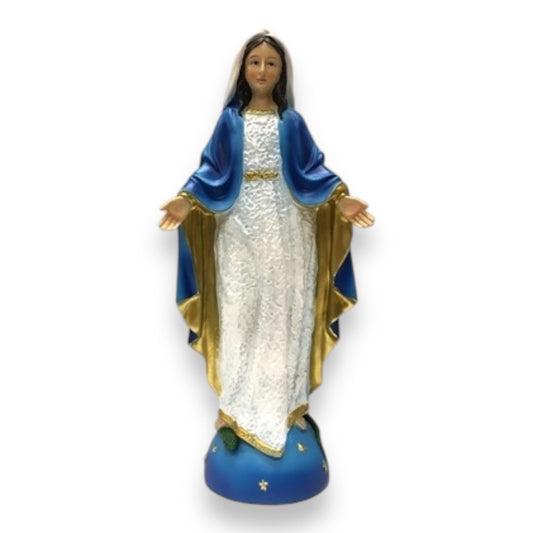 Virgin Milagrosa 12"  –  Statue Virgen Religiuos Figurine