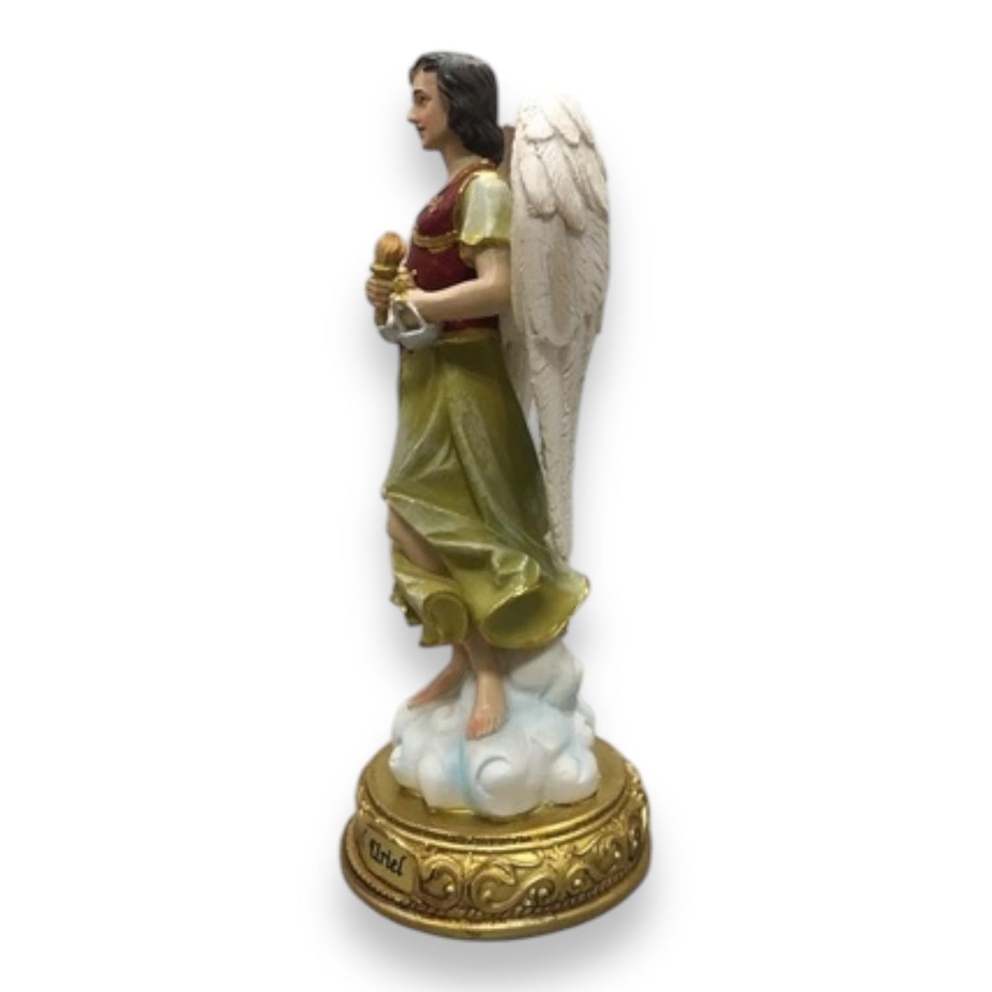 Saint Uriel The Archangel 8" Resin Figurine – Spiritual