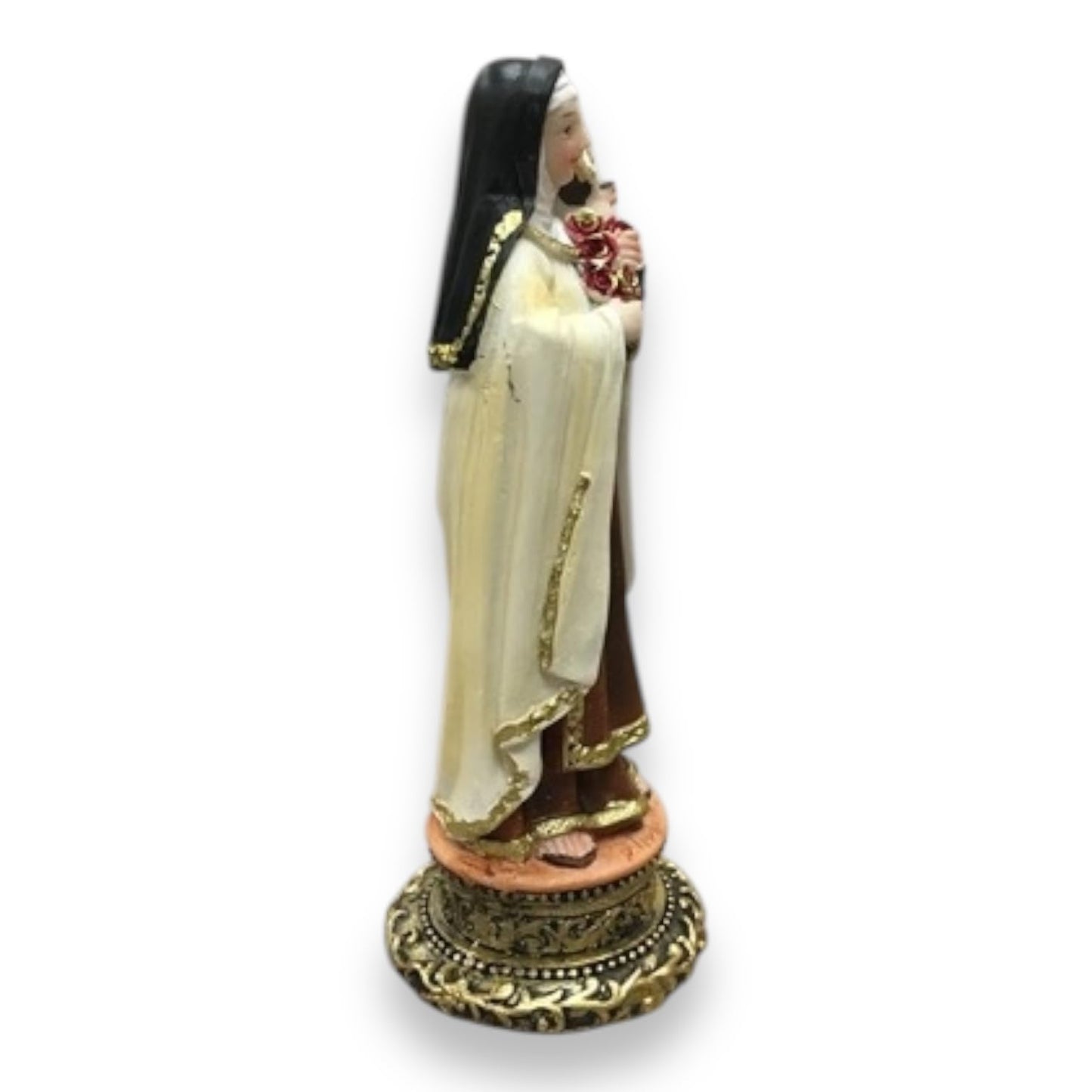 Santa Theresa  –  5" Saint Theresa Religious Statue Figurine