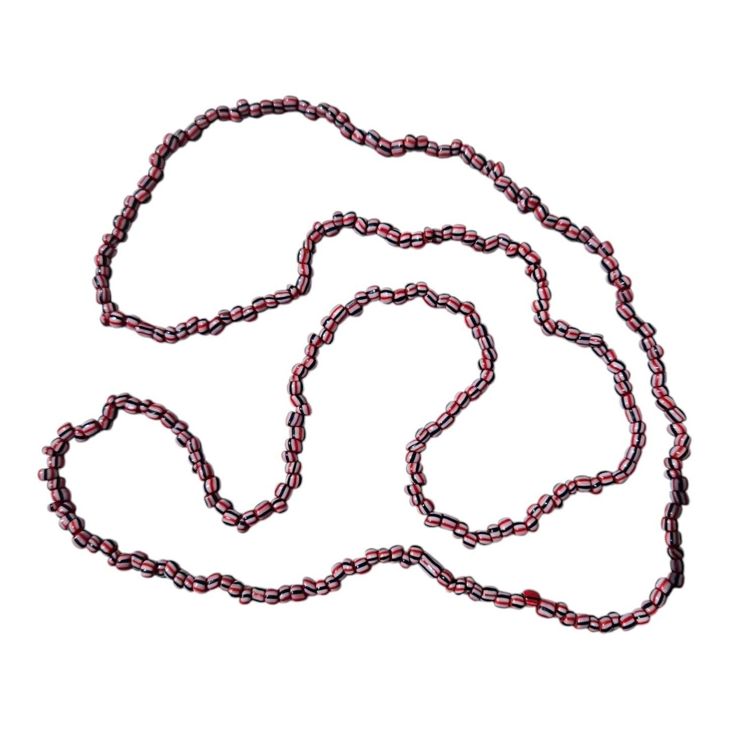 Oya Collar de  Santeria Necklace  –  Handmade Black, Red &