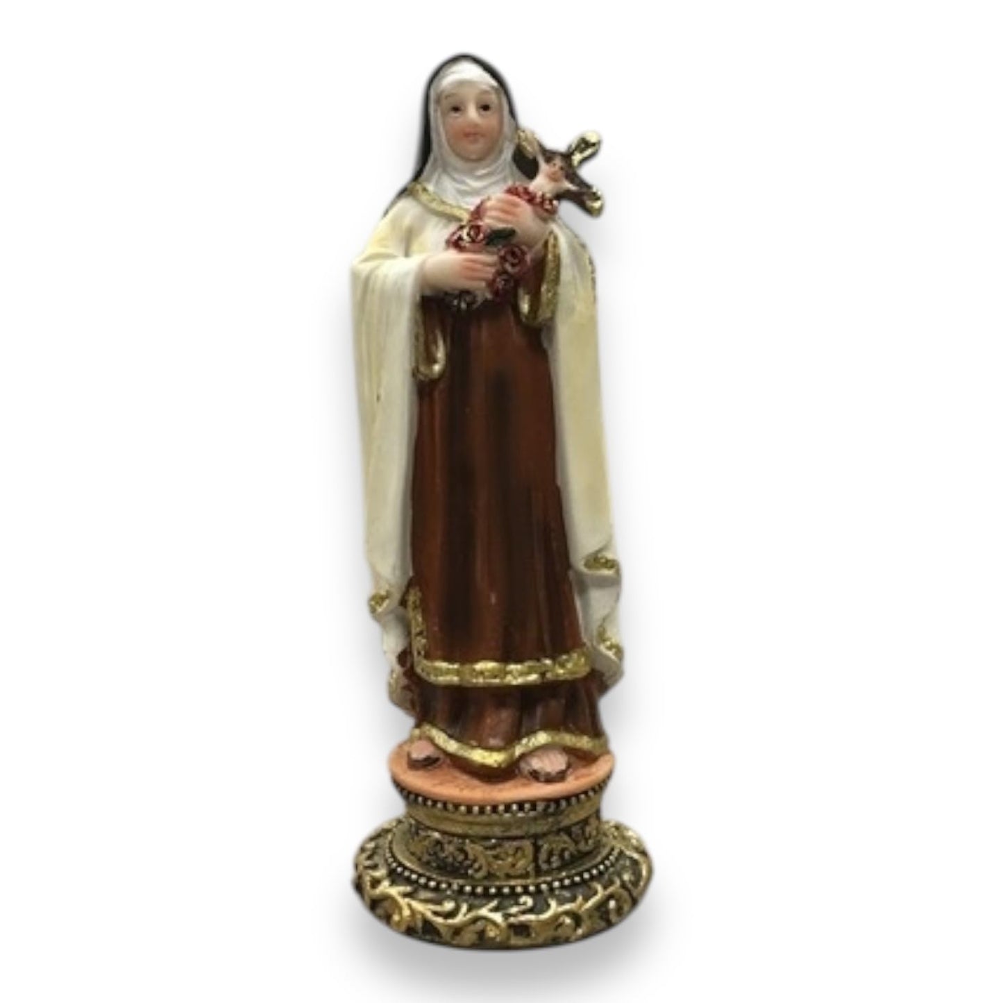 Santa Theresa  –  5" Saint Theresa Religious Statue Figurine