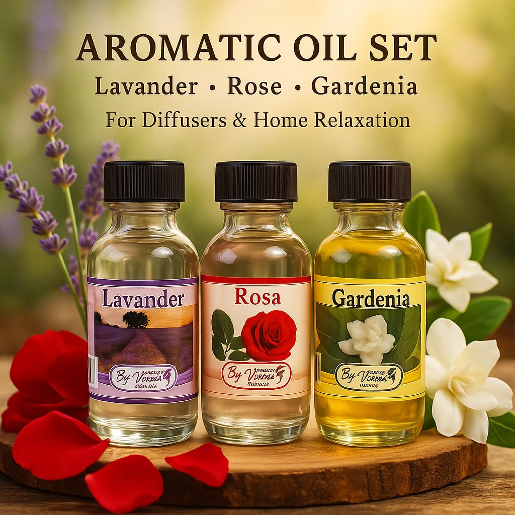 Aromatherapy Essential Oils Set – 3 Fragrance Oils