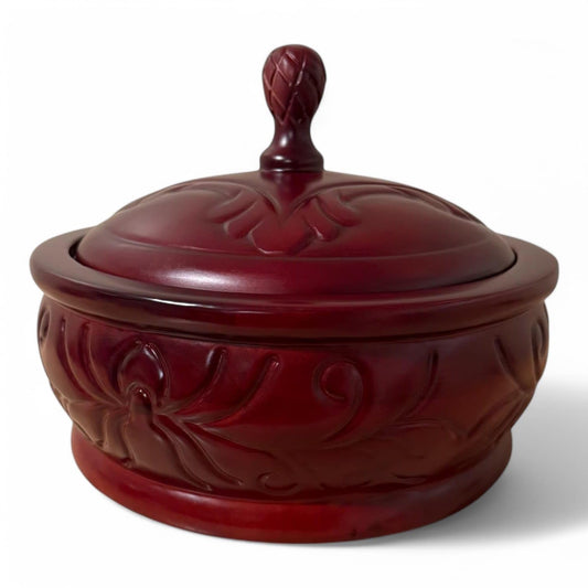 Chango Batea de , Orunmila y Shango Sopera, Ifa Wooden Pot
