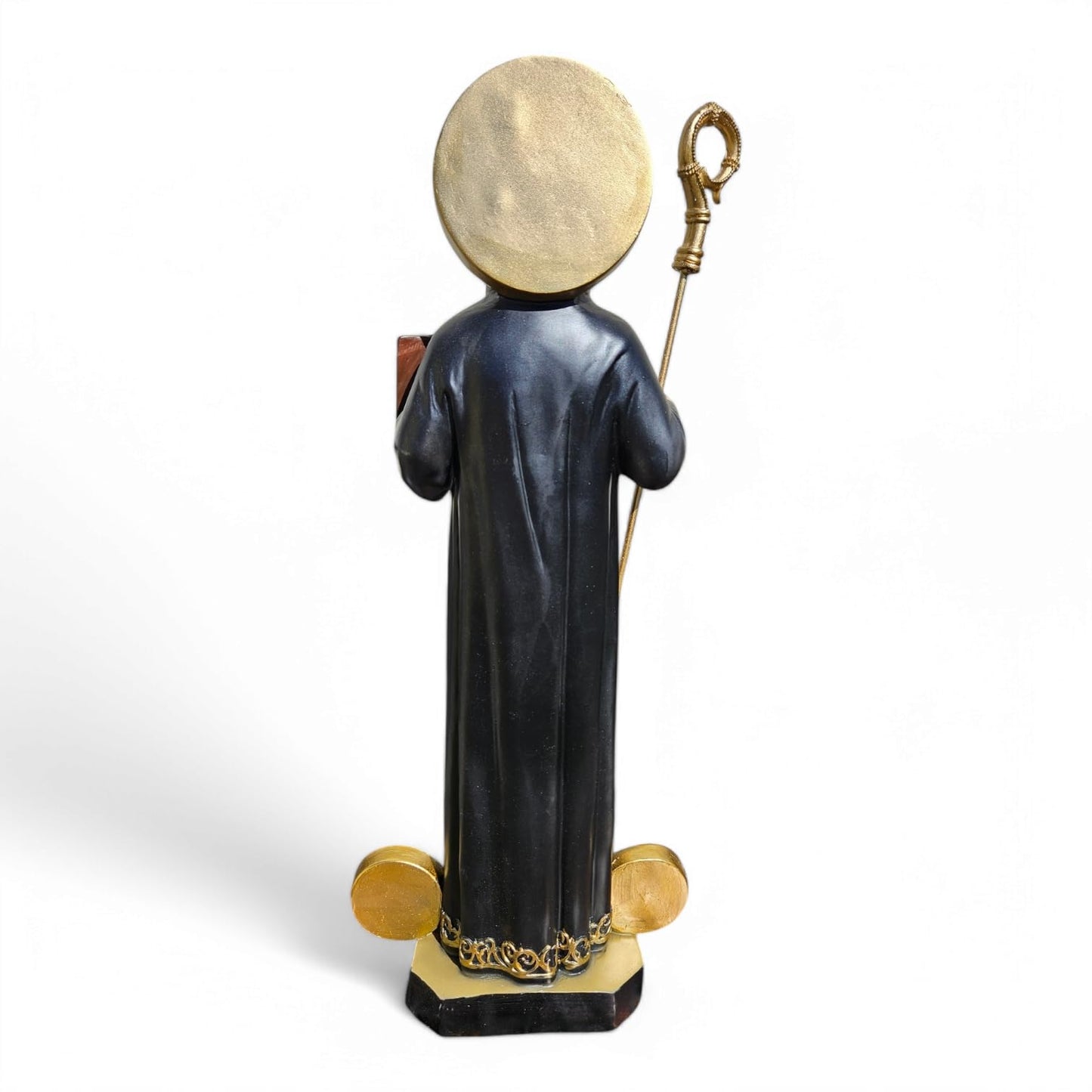 Saint Benedict 18” San Benito Estatua, Resin Figurine