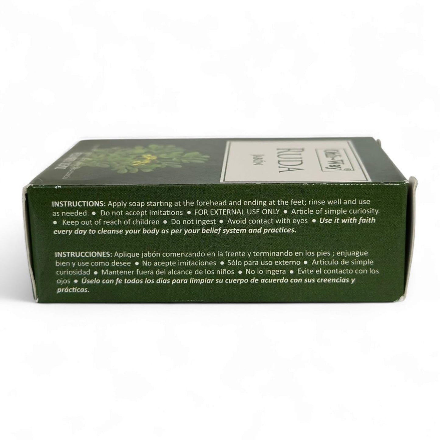 Rue Soap 3.5oz – Ruda Spiritual Jabon for Good Luck, Love &