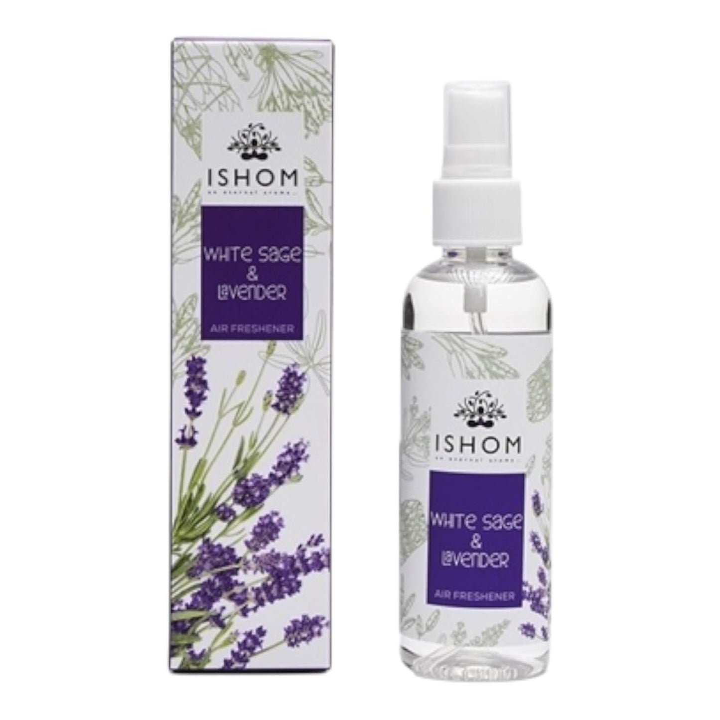 White Sage & Lavender Smudge Spray – 100 ML Smokeless