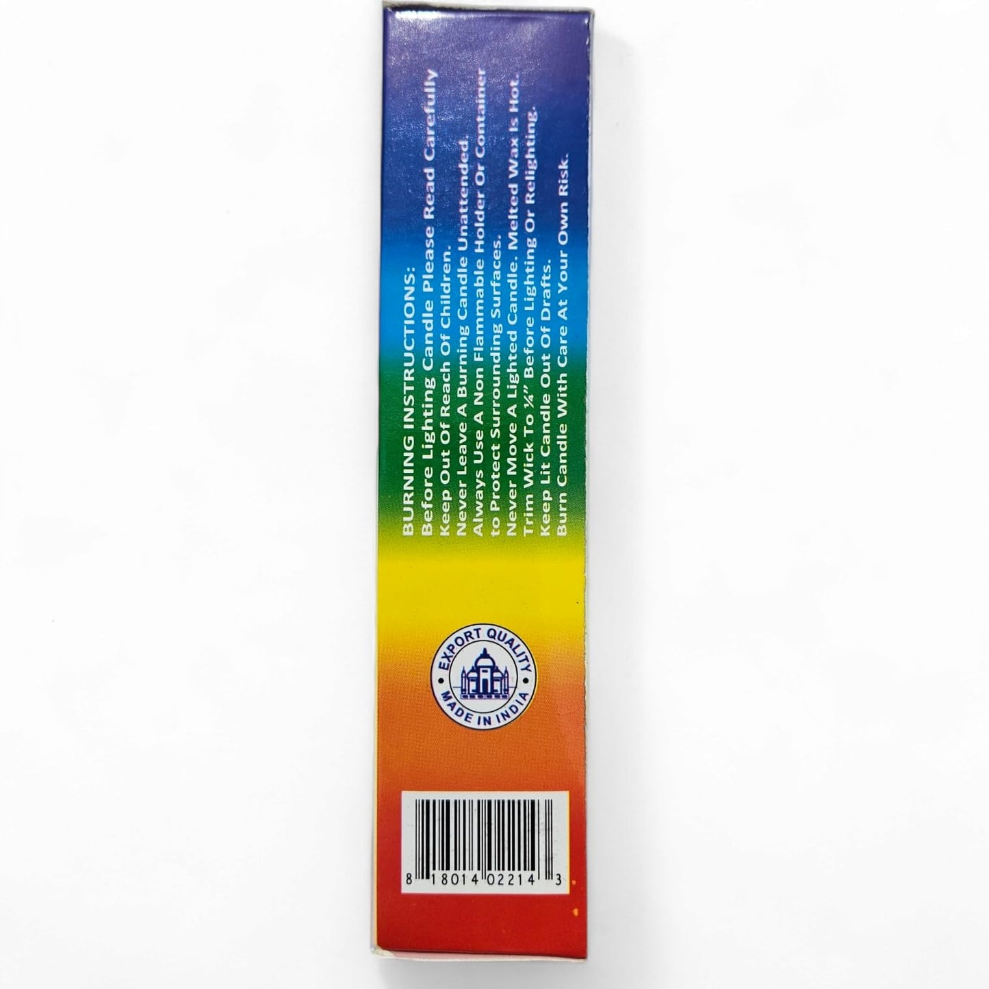 7 Chakra Candle – Multi-Color Layered Spiritual Candle for