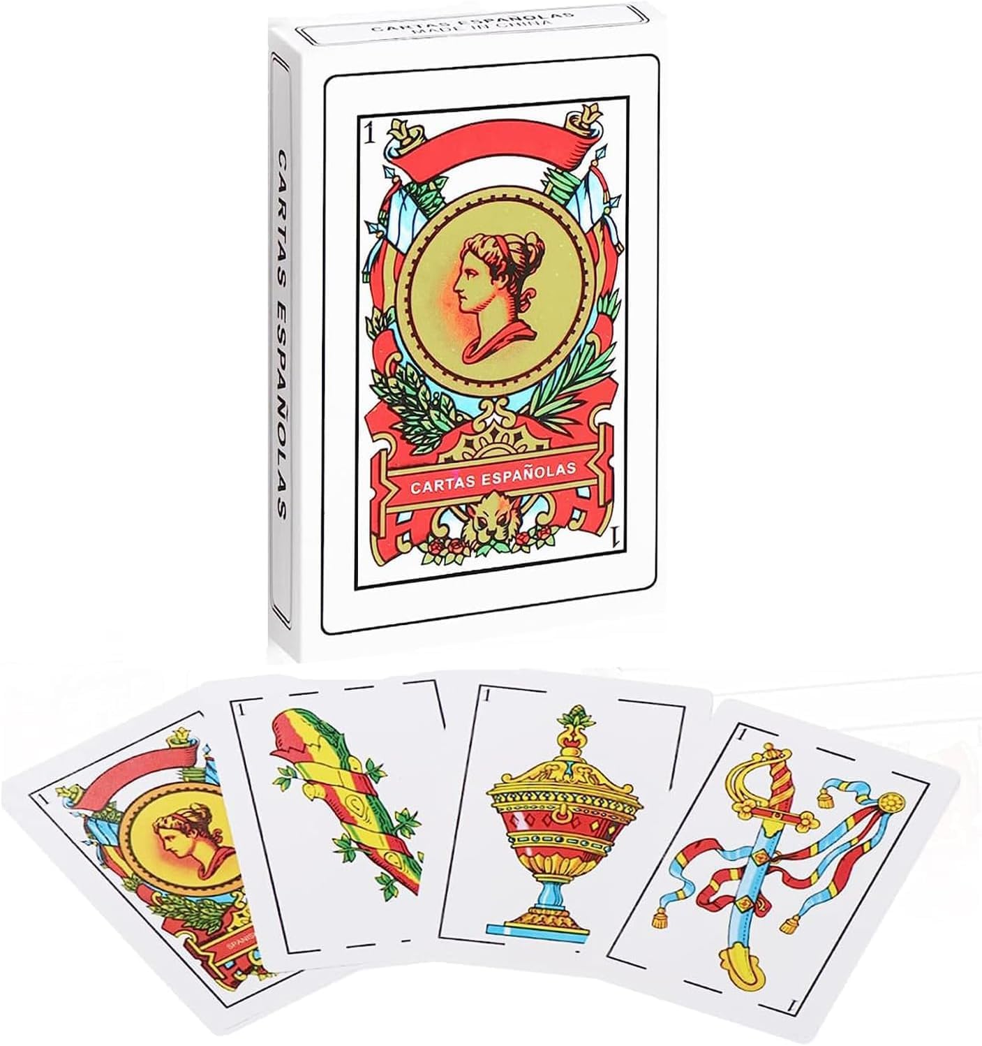 Spanish Playing Cards Deck – Baraja Española 40 Cards Set