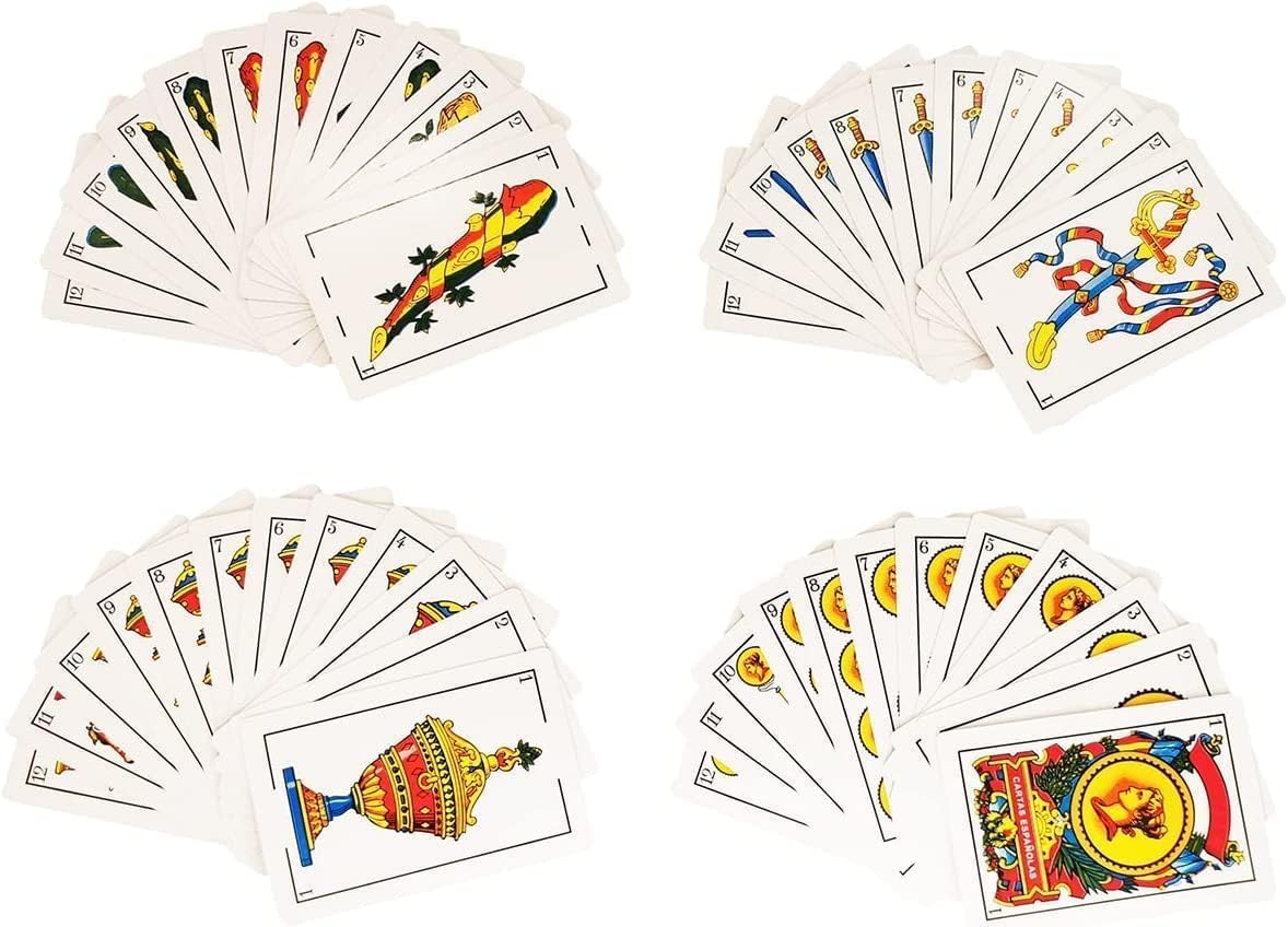 Spanish Playing Cards Deck – Baraja Española 40 Cards Set