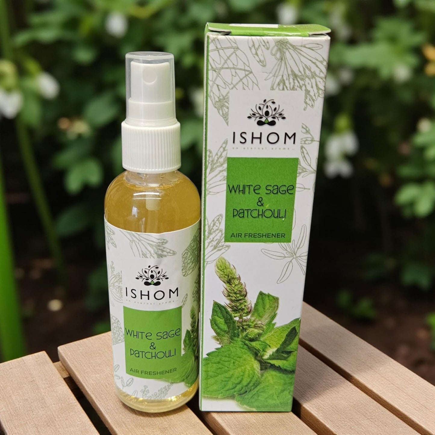 White Sage & Patchouli Smudge Spray – 100 ML Smokeless
