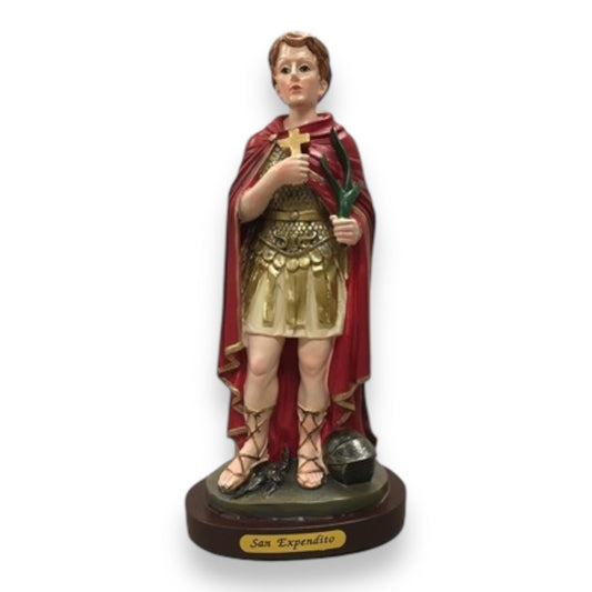 San Expedito  –  12" Saint Expeditus Statue Religious