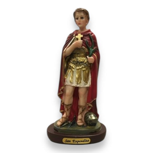 San Expedito  –  6" Saint Expeditus Statue Religious