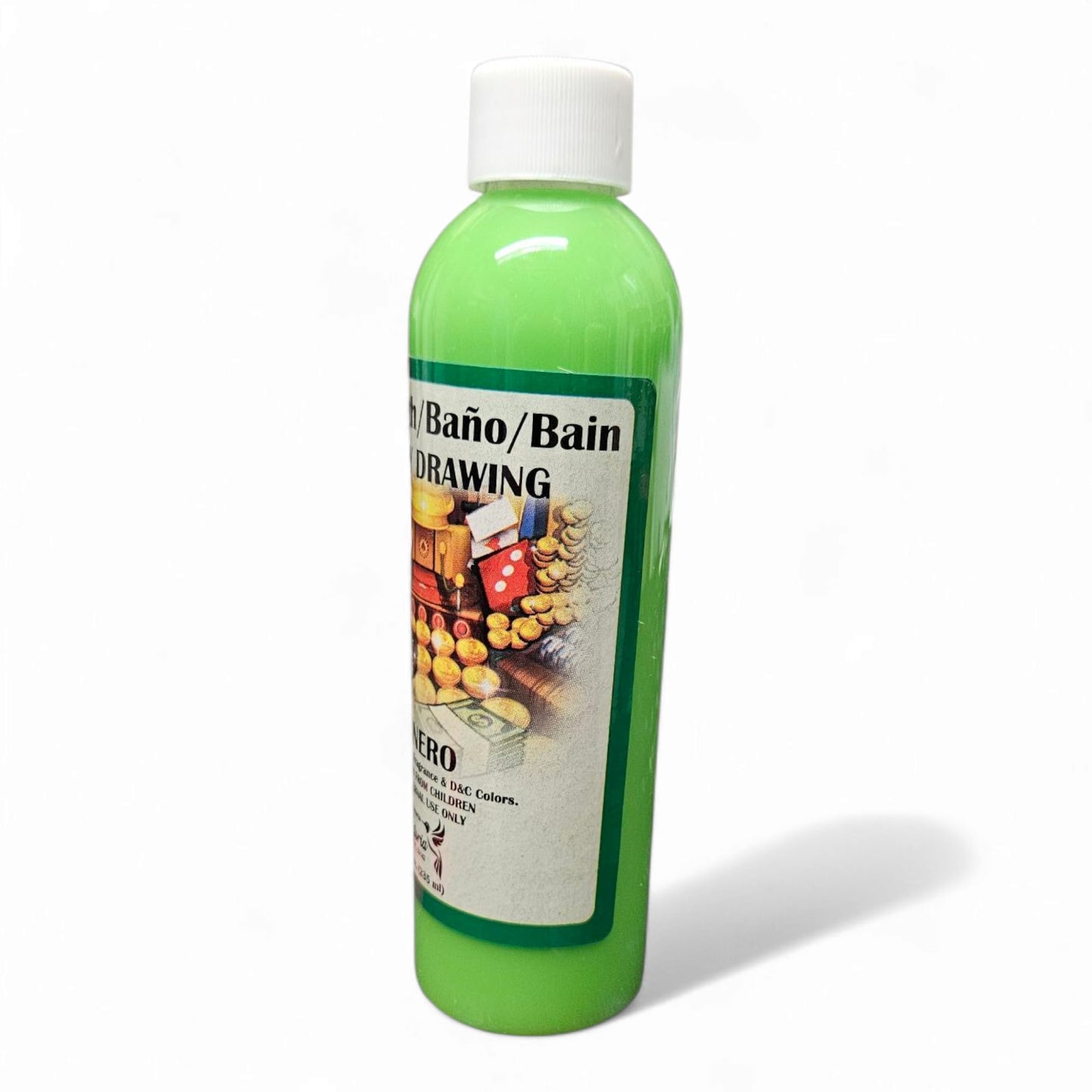 Money Drawing Spiritual Bath 8oz – Baño de Dinero by