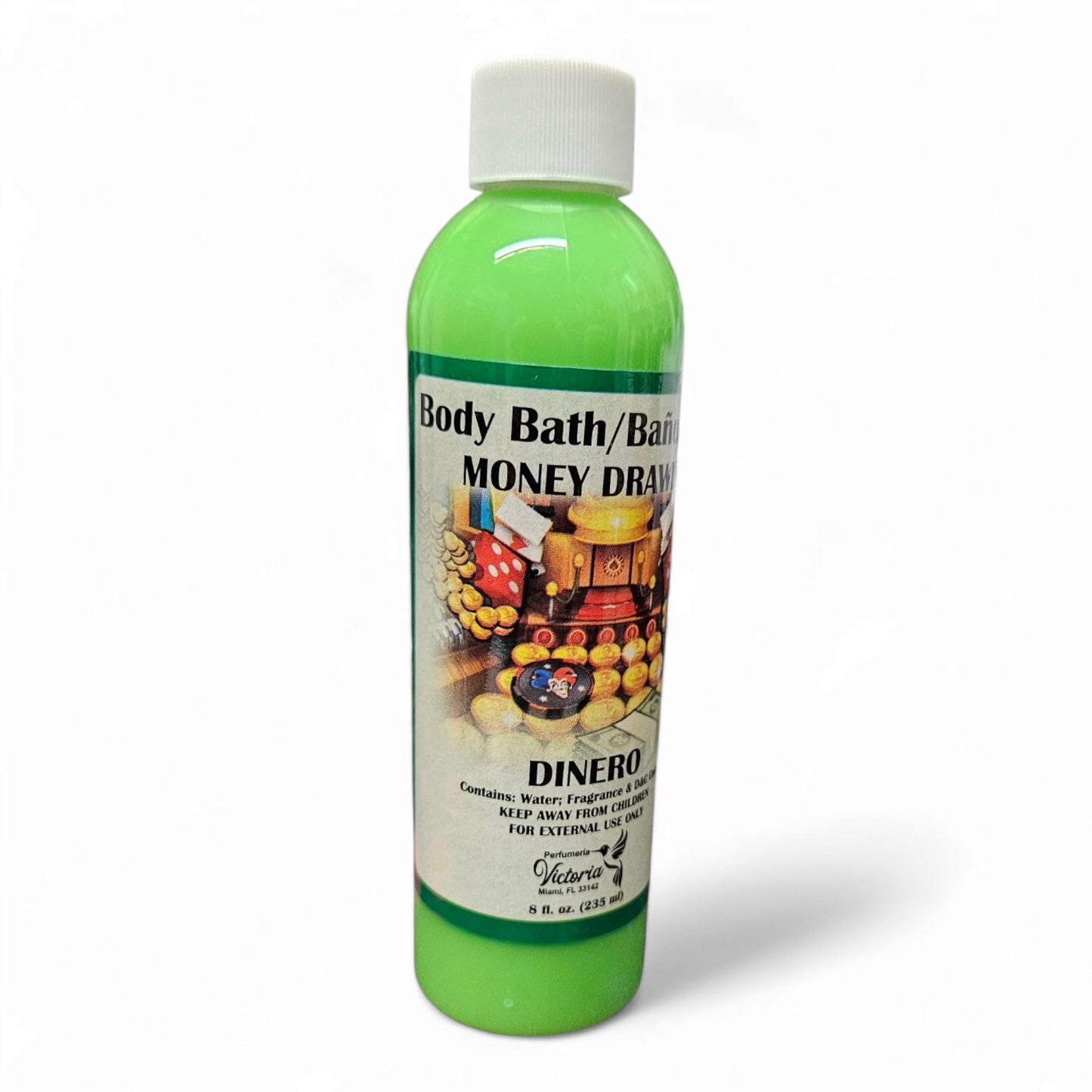 Money Drawing Spiritual Bath 8oz – Baño de Dinero by