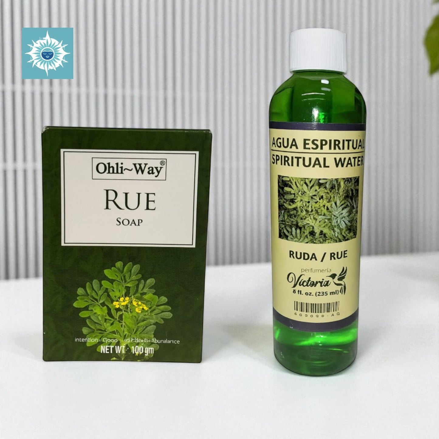 Rue (Ruda) Soap & Spiritual Water Set – 3.5oz Herbal Soap