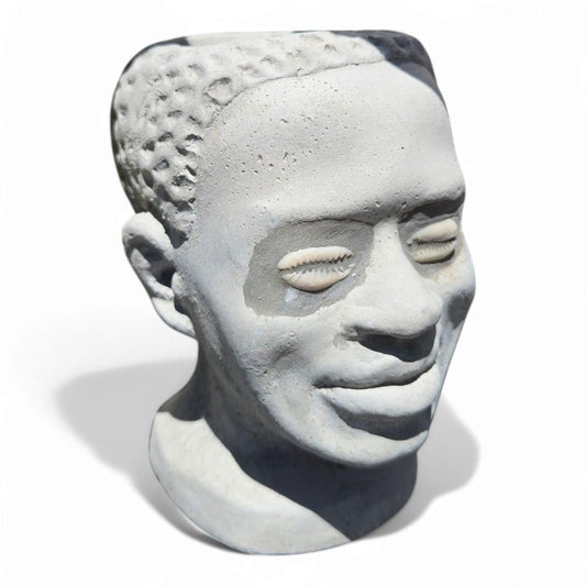 Elegua Cabeza de  Eshu Cemento  –  Concrete Head, Santeria