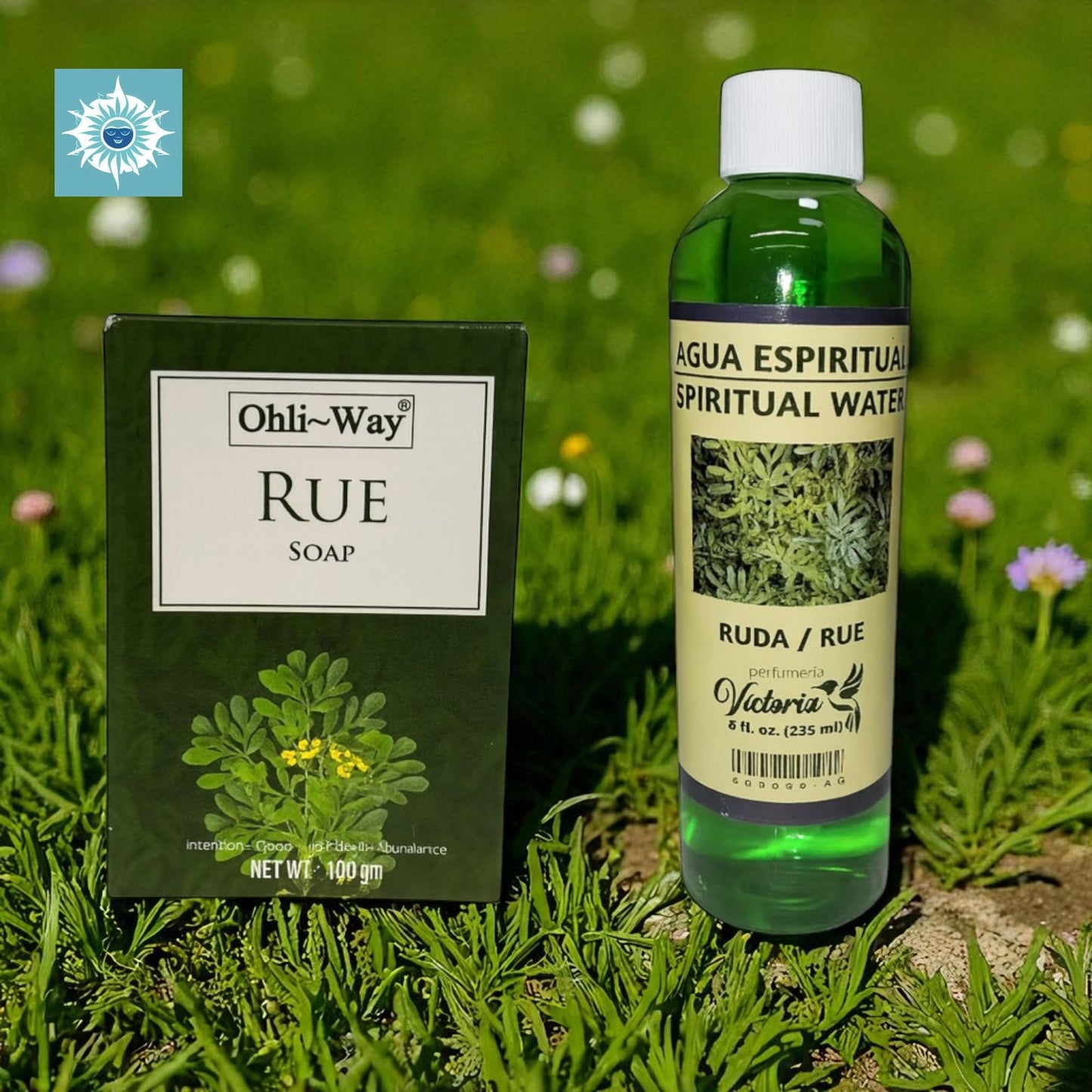 Rue (Ruda) Soap & Spiritual Water Set – 3.5oz Herbal Soap