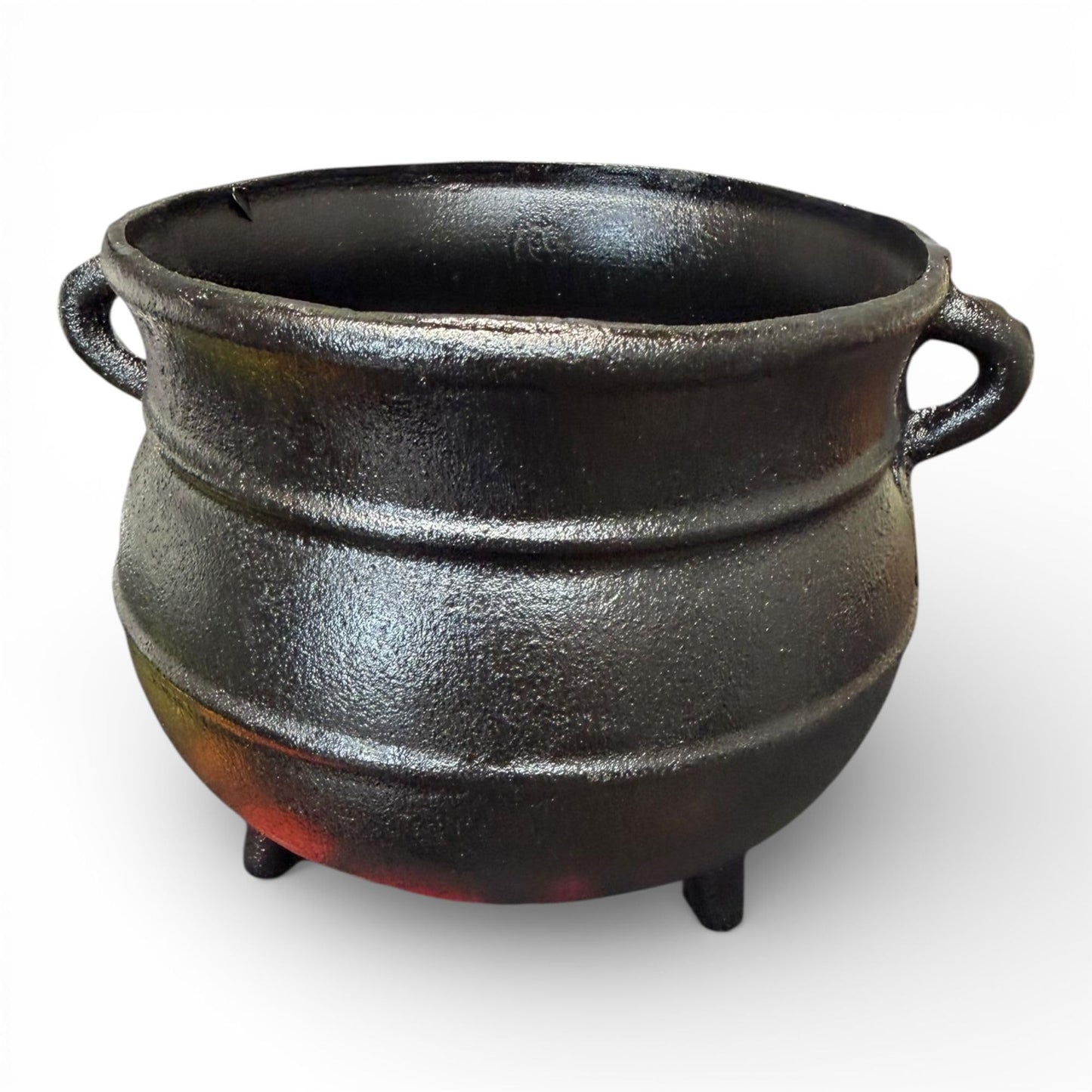Oggun – Cast Iron Cauldron 7" for Witchcraft Rituals