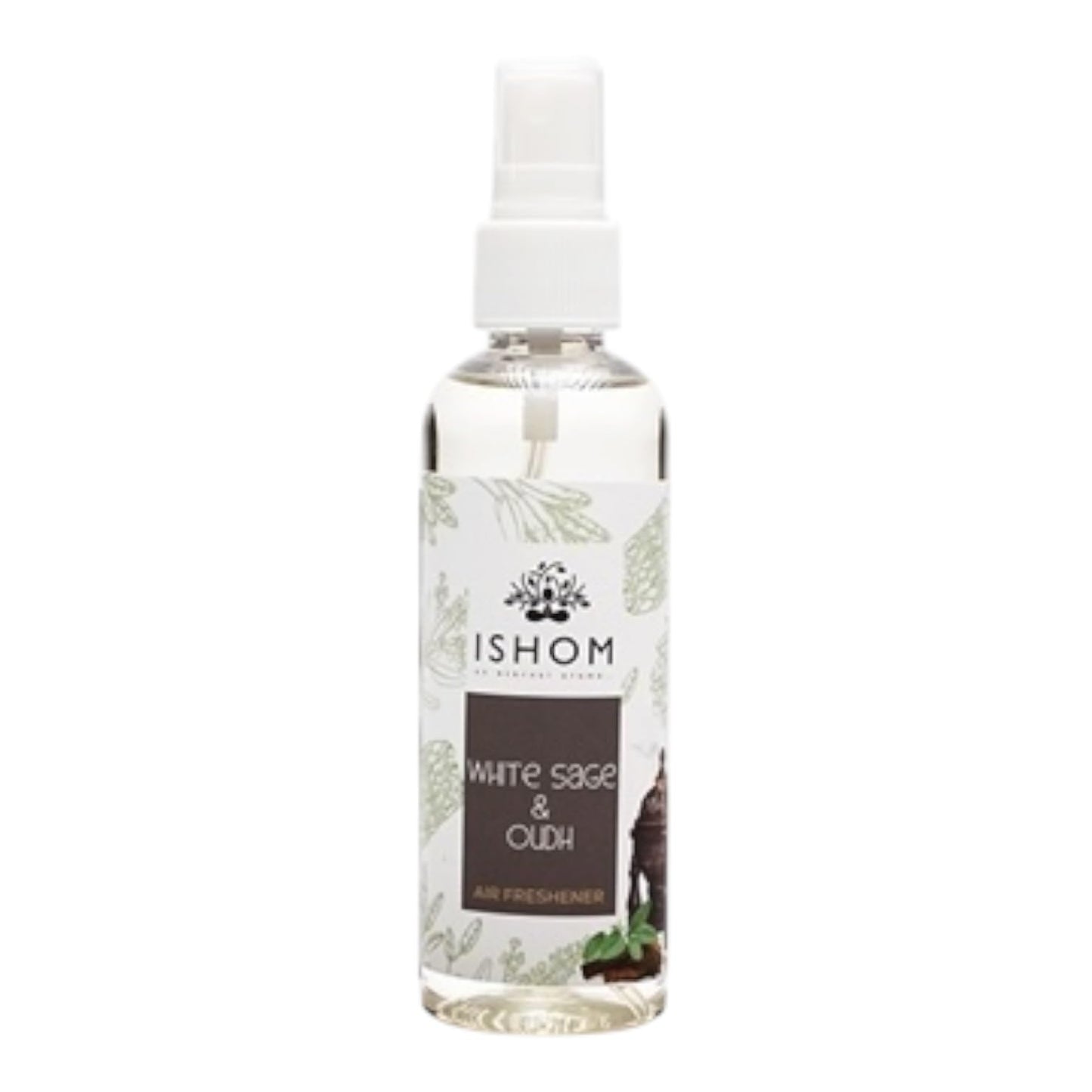 White Sage & Oudh Smudge Spray – 100 ML Smokeless Energy