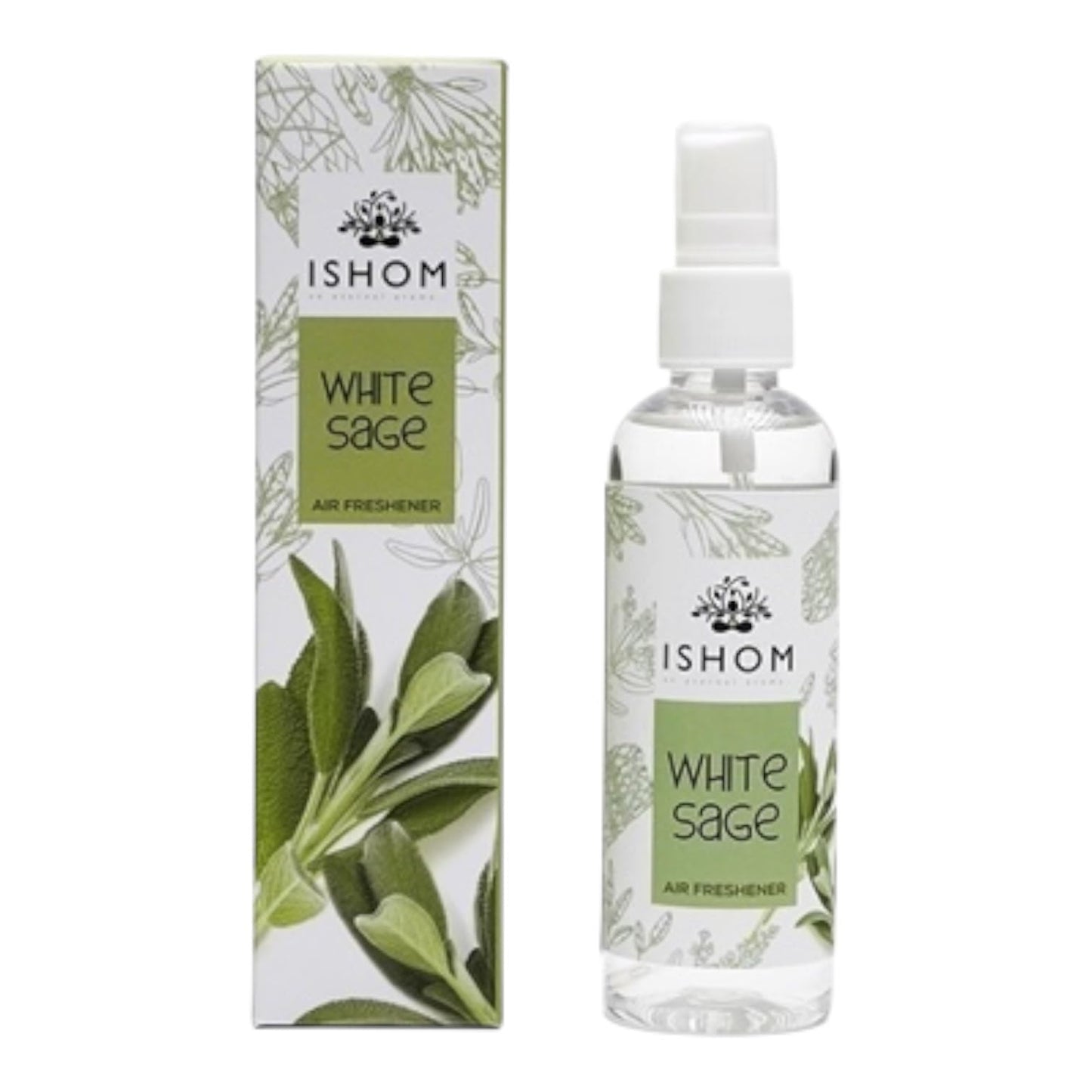 White Sage Smudge Spray – 100 ML Cleansing Mist for Energy