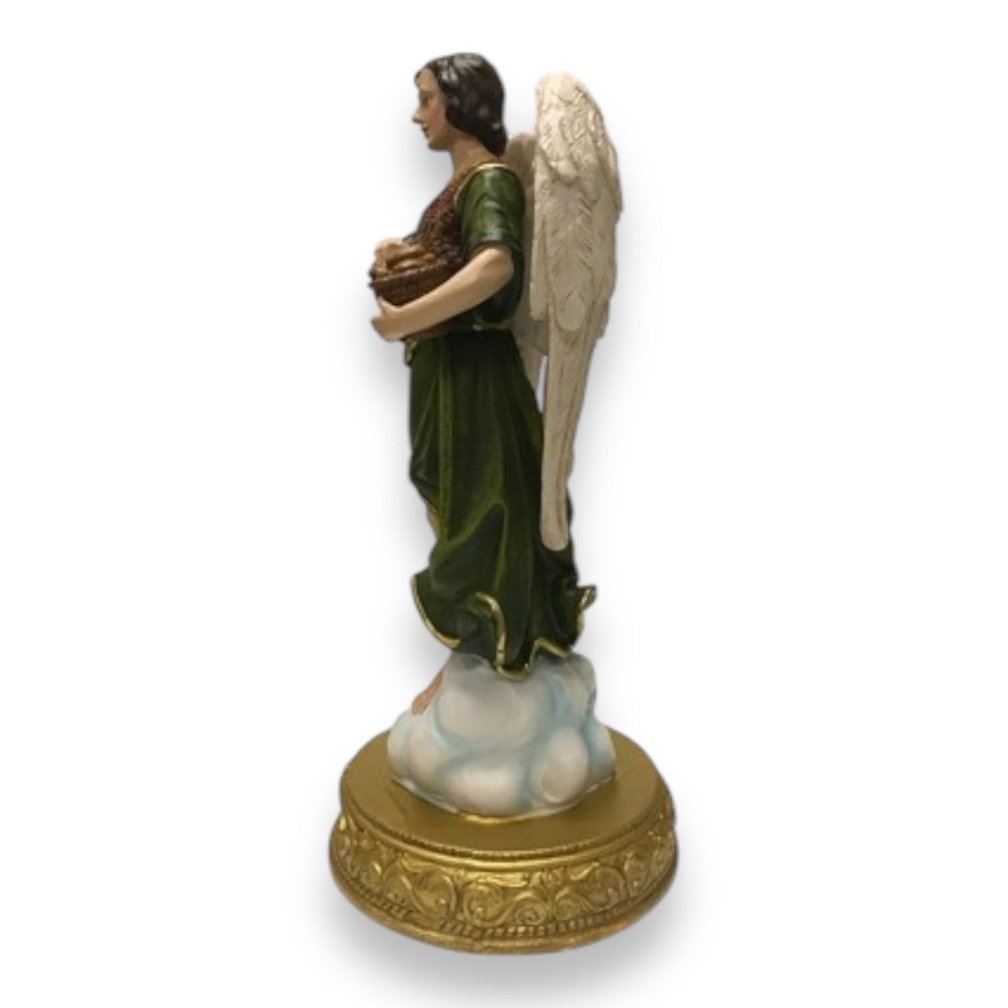 Saint Barachiel Archangel 12” Resin Figurine – Elegant